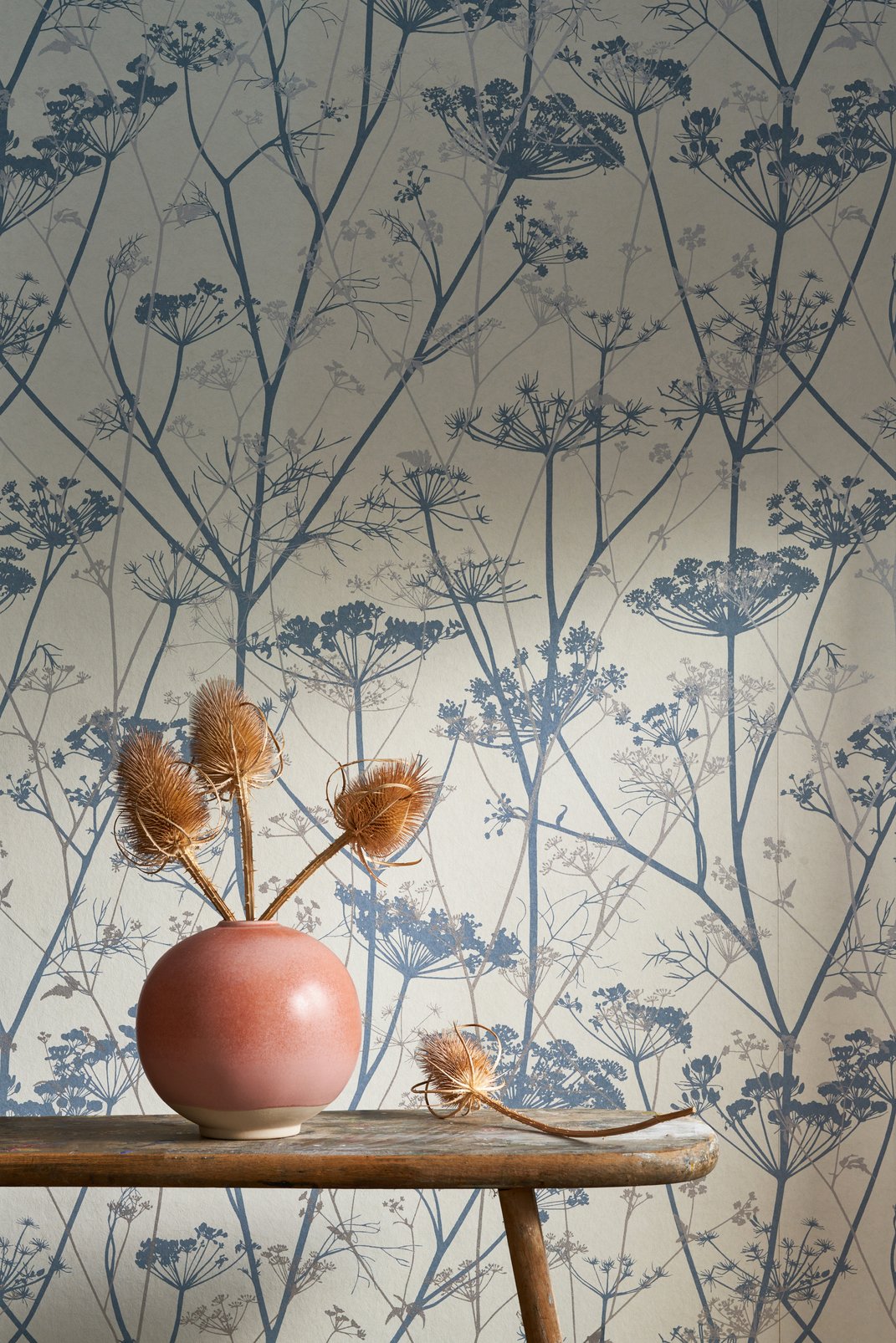 Wild Chervil Dove & Silver Wallpaper by Clarissa Hulse - 120383_ROOMSET_01.jpg