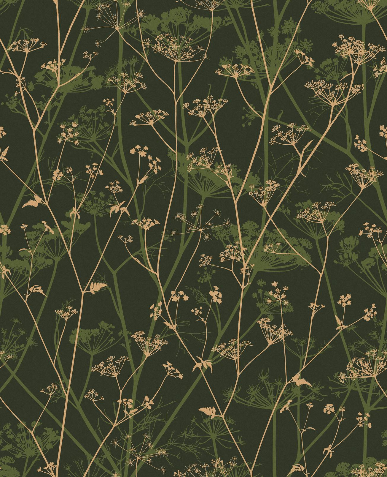 Wild Chervil Sage & Gold Wallpaper by Clarissa Hulse - 120385_TILE_02.jpg