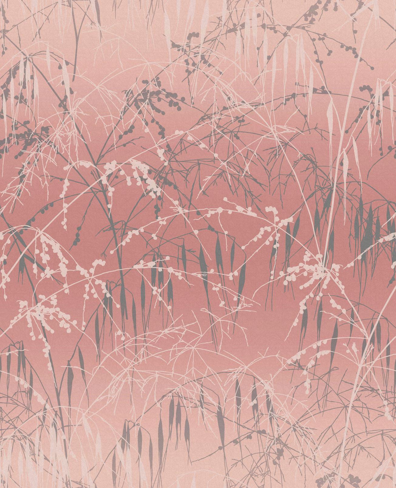 Meadow Grass Shell & Pewter Wallpaper by Clarissa Hulse - 120370_TILE_01.jpg