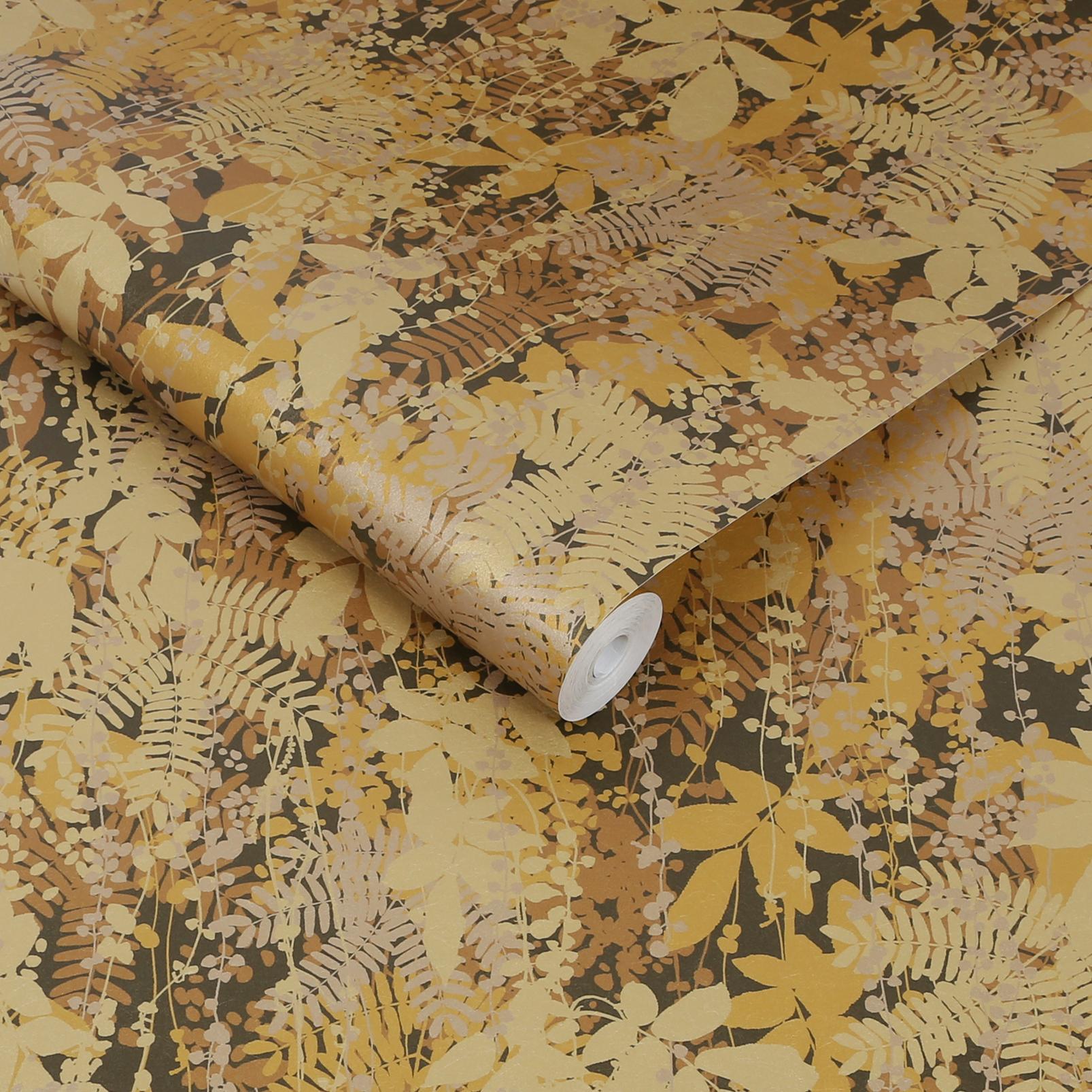 Canopy Antique Gold Wallpaper by Clarissa Hulse - 120403_ROLLSHOT_01.jpg