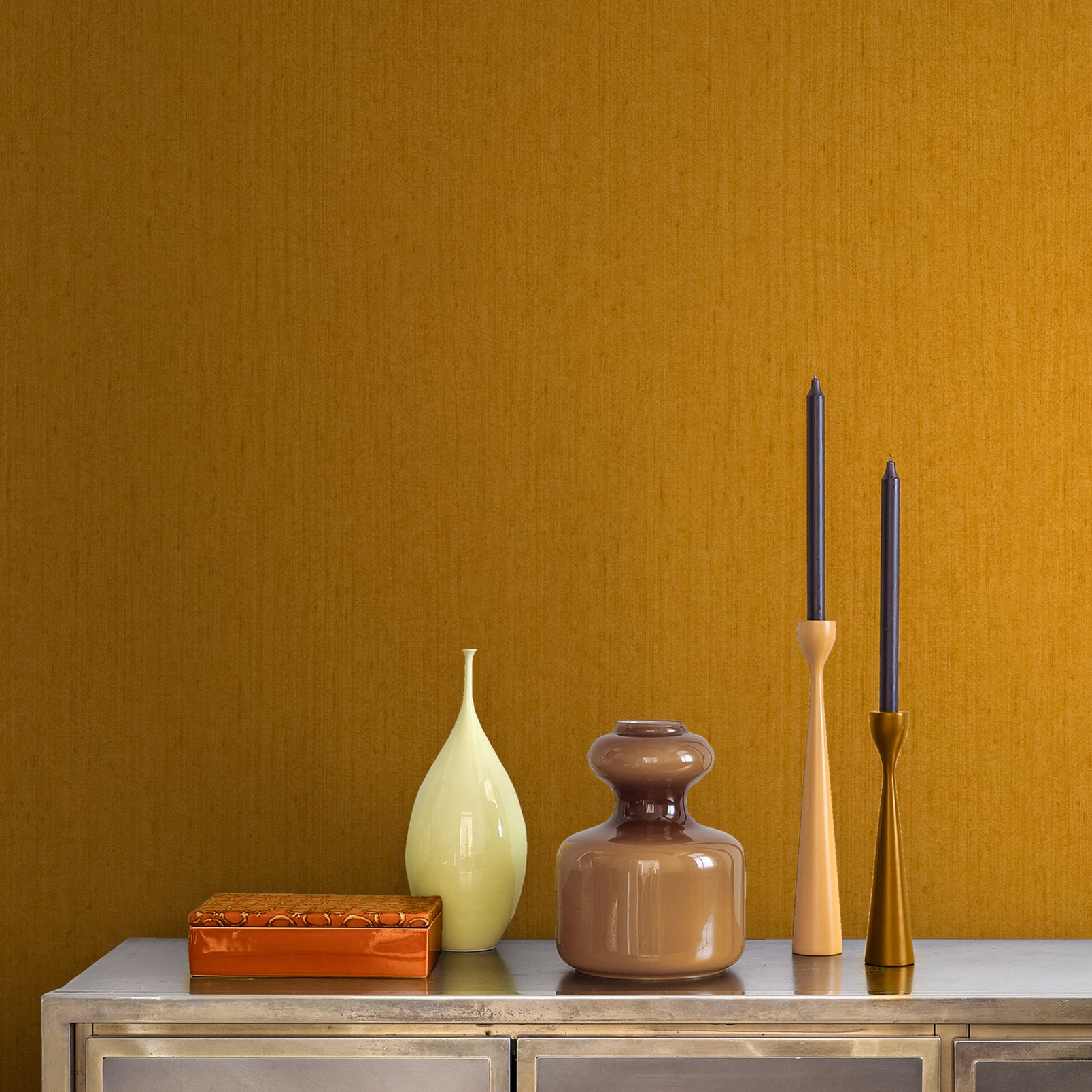 Tisbury Yellow Ochre Wallpaper by Clarissa Hulse - 120404_ROOMSET_02.jpg