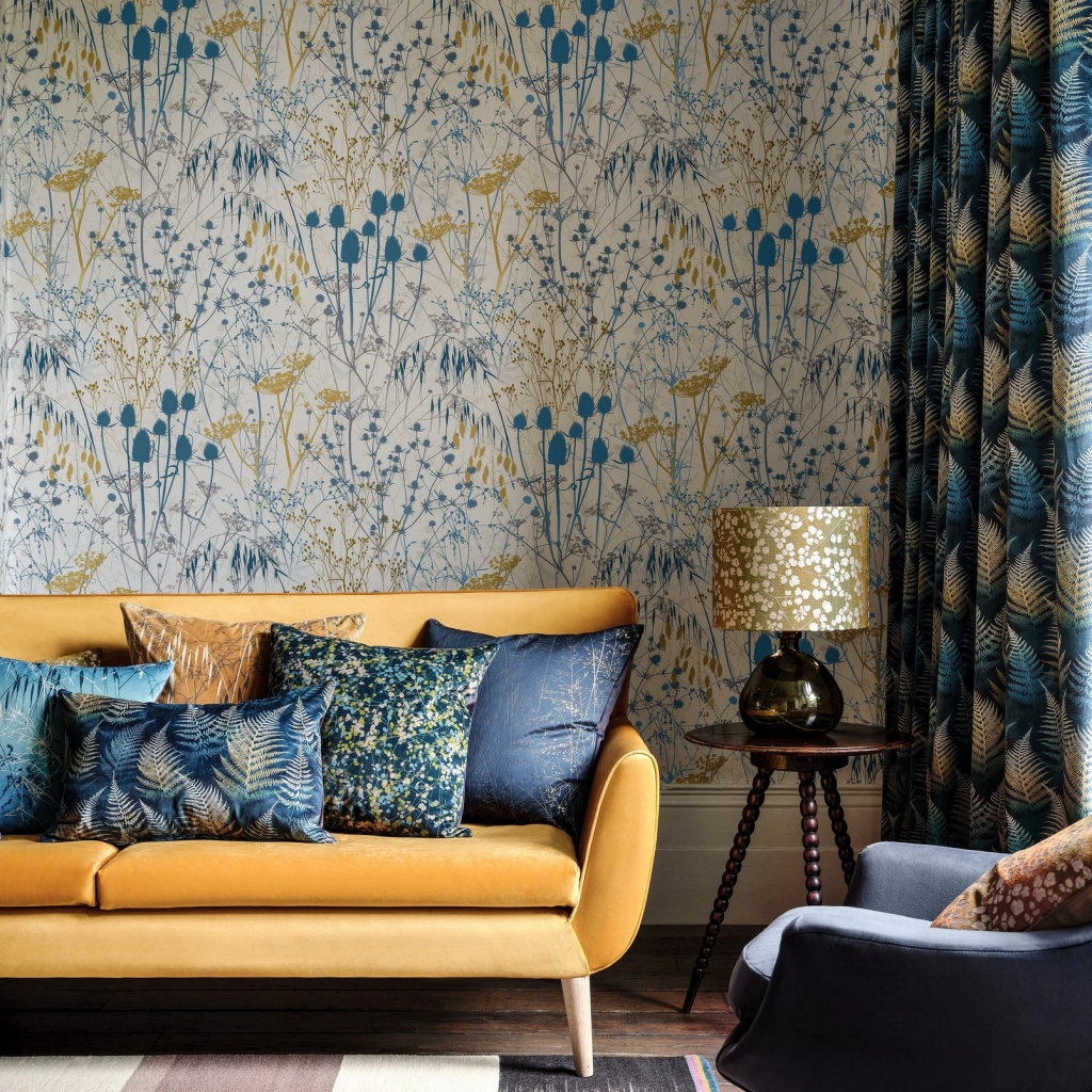 Summer Border Blue Wallpaper by Clarissa Hulse - 120377_ROOMSET_02.jpg