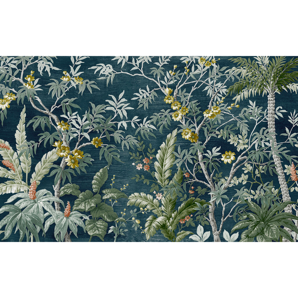 Vintage Tropical Night Bespoke Mural