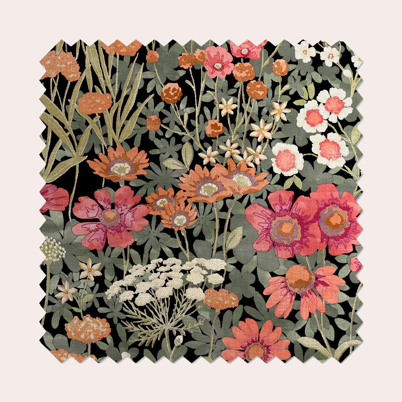 Wallflower Night Garden Roller Blind - 120835rol_TILE_01.jpg