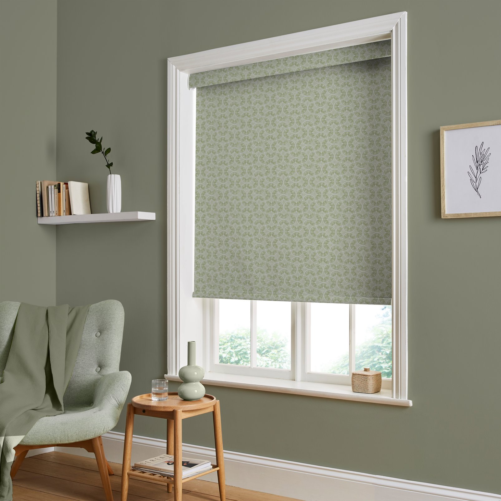 Hopwood Cottage Sage Roller Blind - 120808rol_ROOMSET_01.jpg