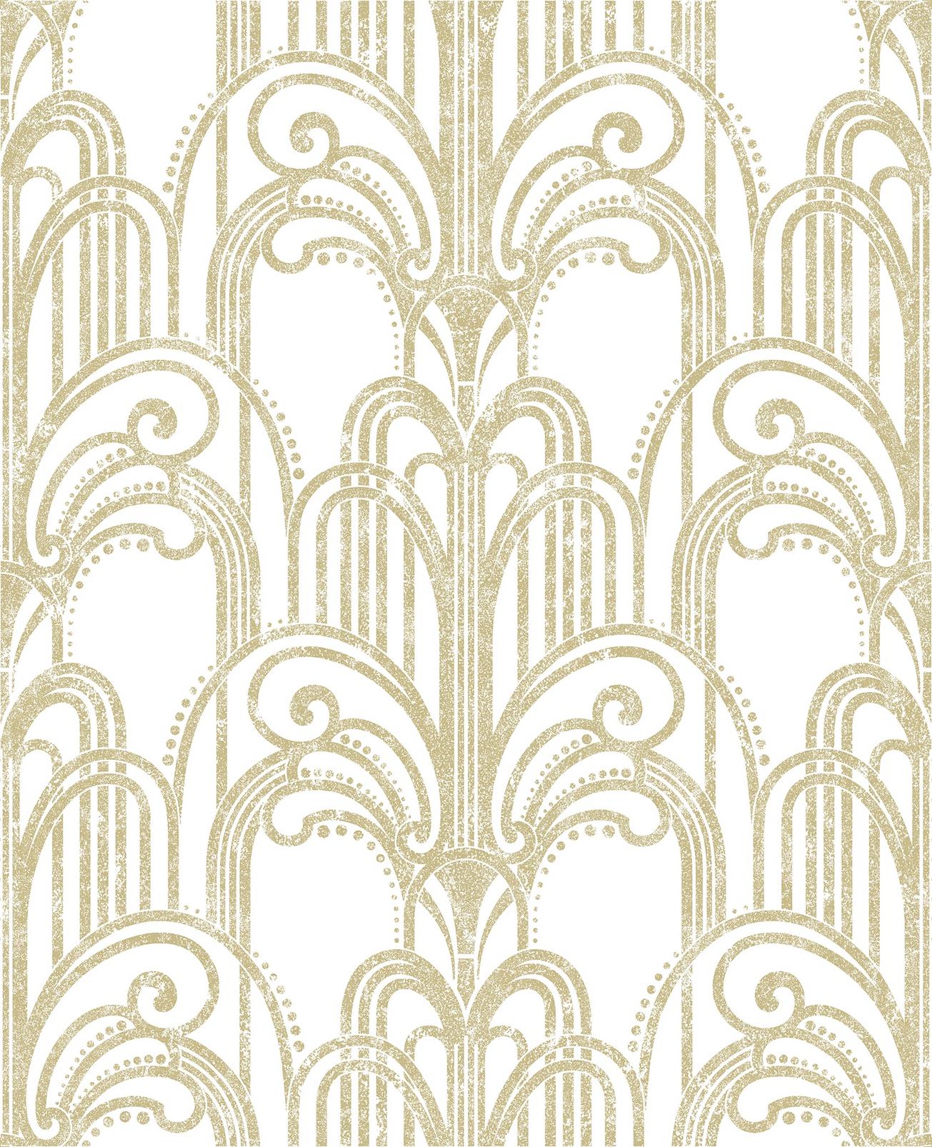 Art Deco Gold and Pearl Wallpaper - 104296_TILE_ART DECO GOLDPEARL_01.jpg