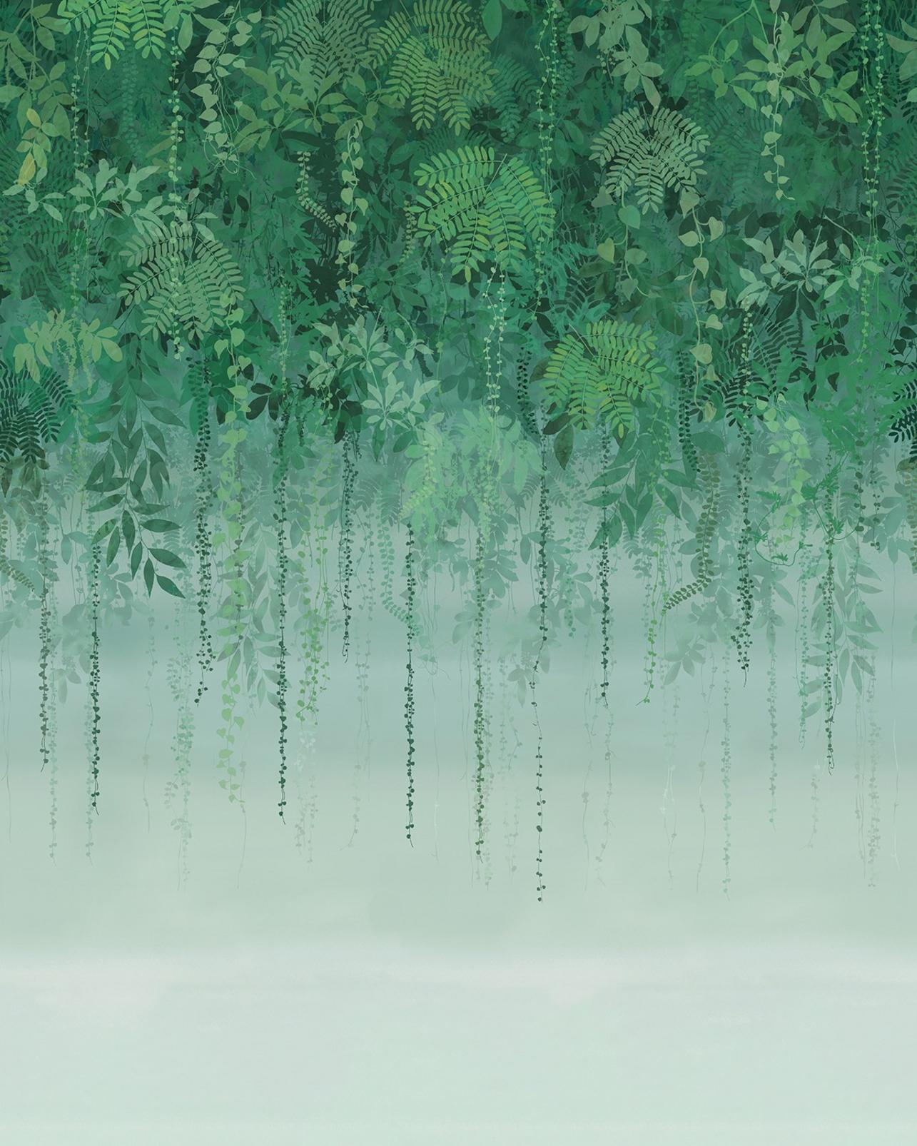 Enchanted Vale Emerald Bespoke Mural by Clarissa Hulse - 120411_TILE_01.jpg