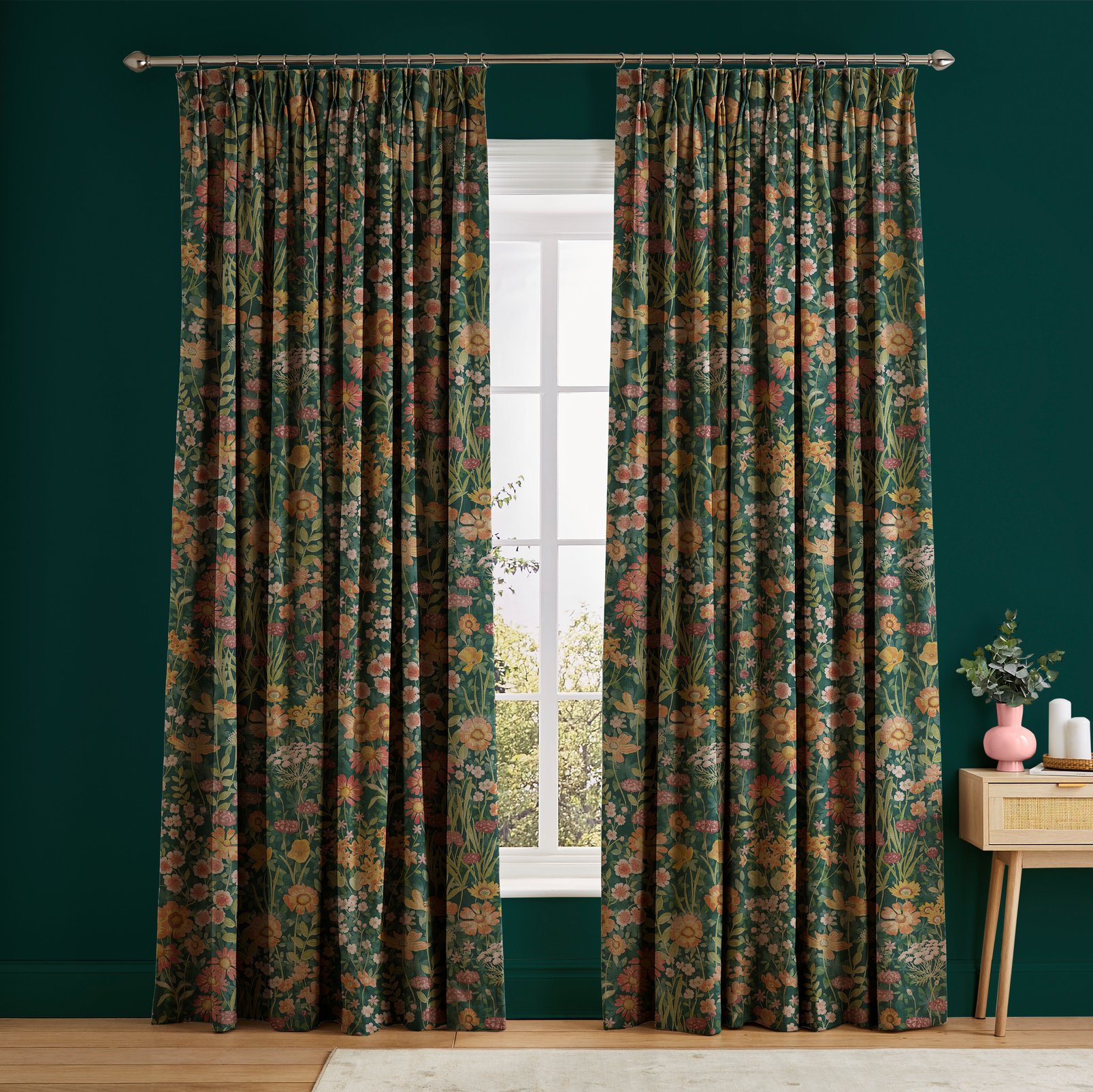 Wallflower Emerald Curtains - 120757cur_ROOMSET_01.jpg