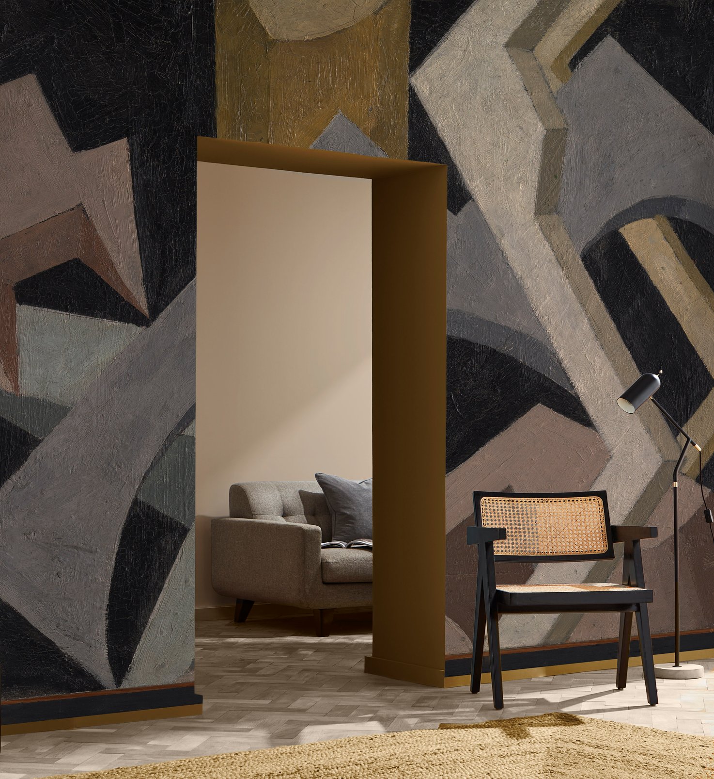 Dismorr Abstract Composition Bespoke Mural - 119081_ROOMSET_01.jpg