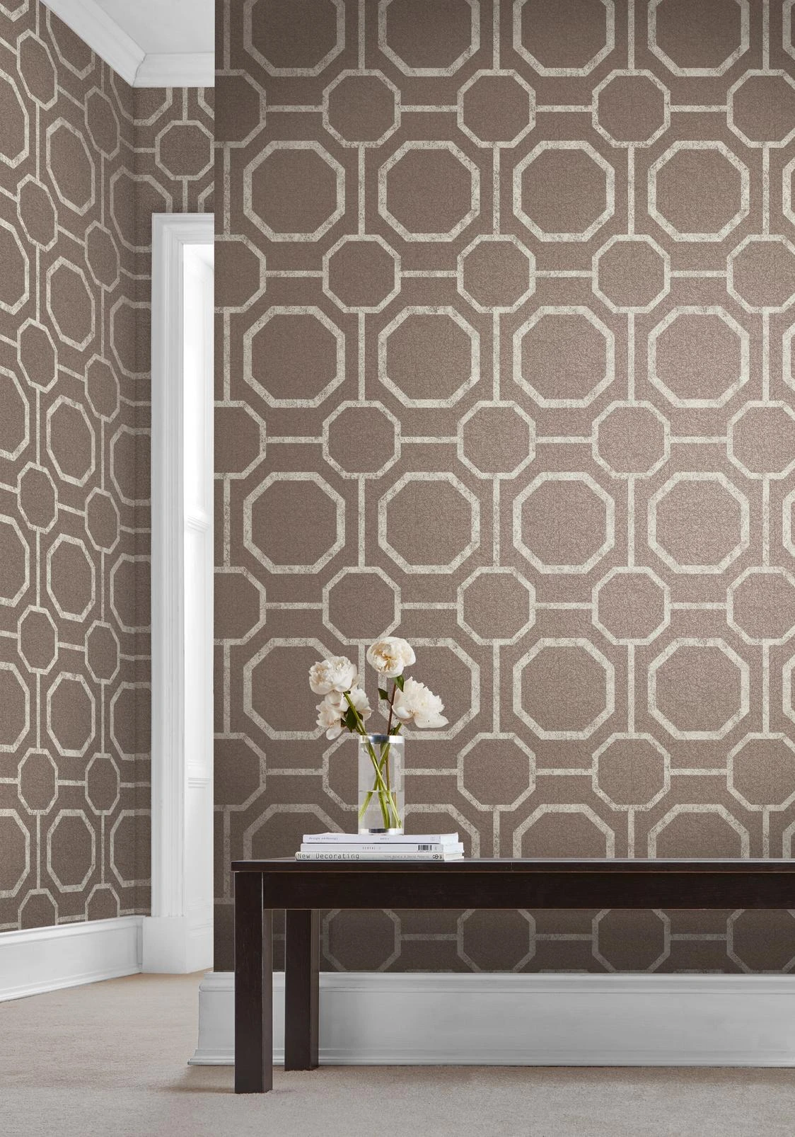 Sashiko Taupe Wallpaper - 105771_ROOMSET_01.jpg