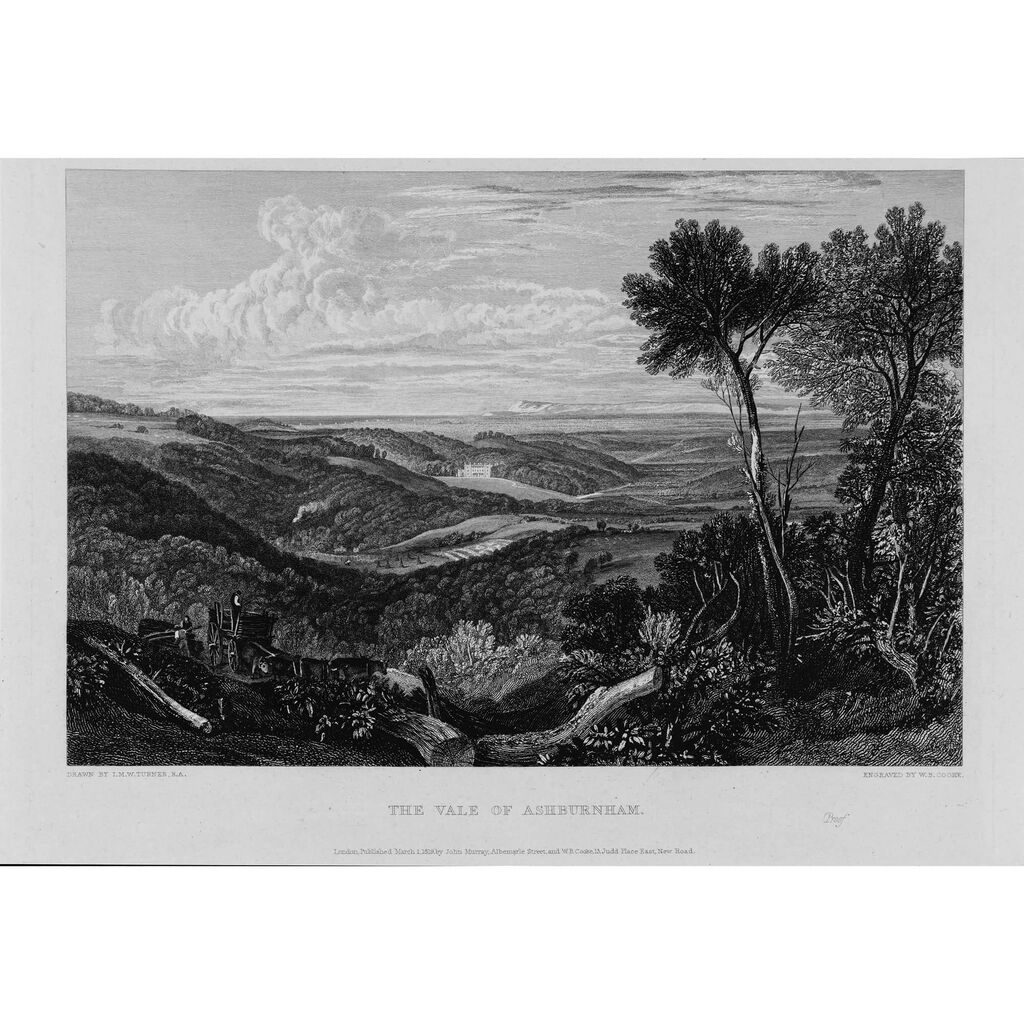 Turner The Vale of Ashburn Bespoke Mural