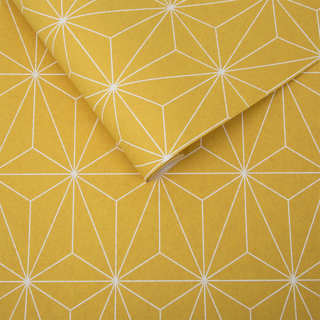 Prism Yellow Wallpaper