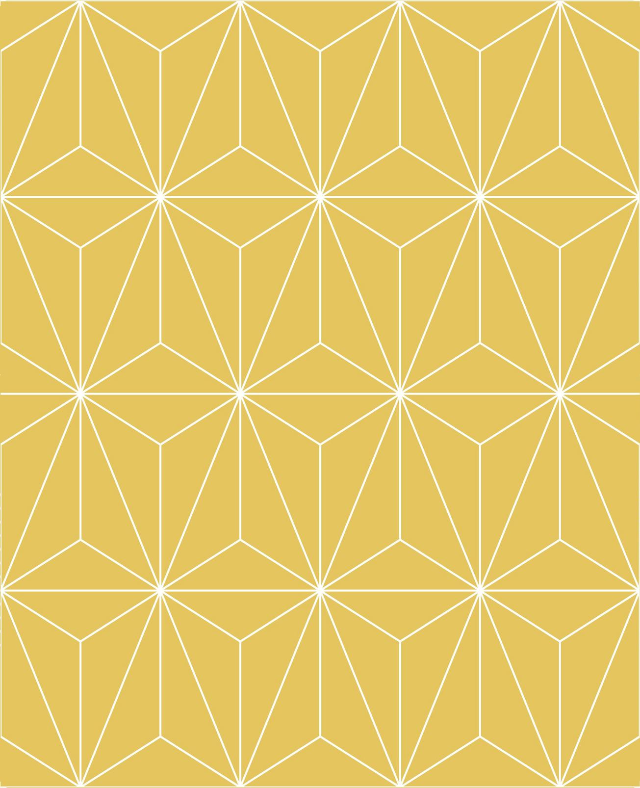 Prism Yellow Wallpaper - 104741_TILE_PRISM YELLOW_01.jpg