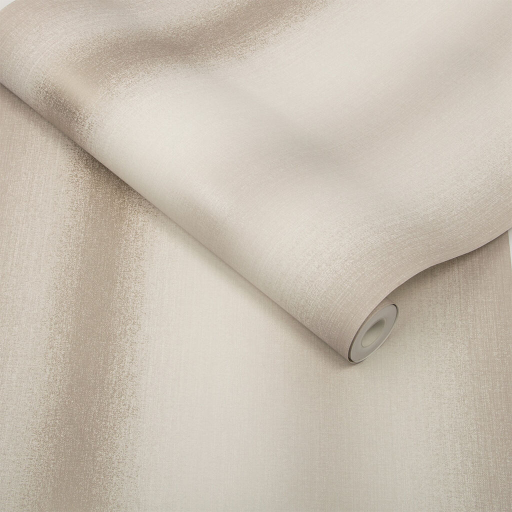 Wild Flower Stripe Sand Wallpaper