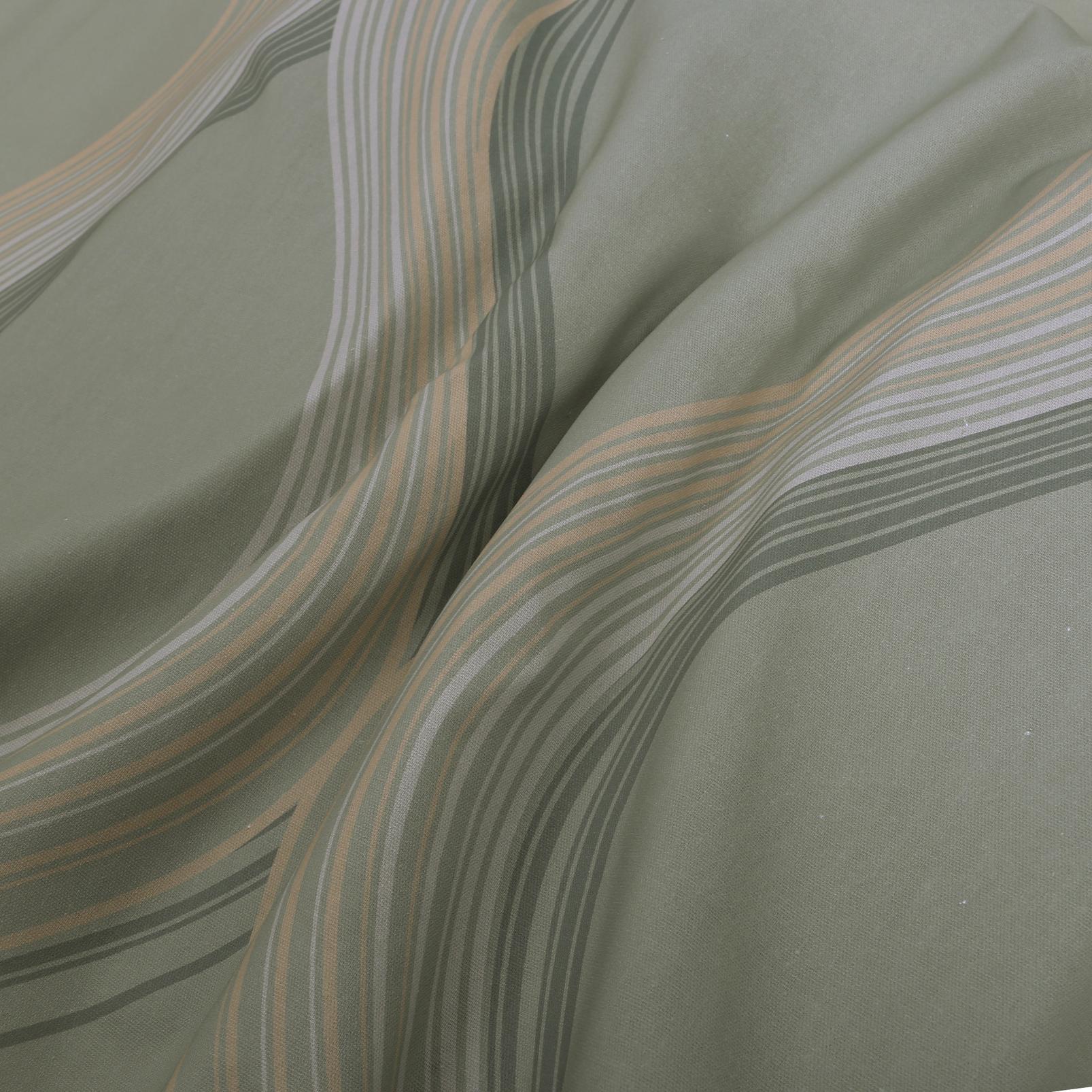 Euphoria Sage Curtains fabric close up image