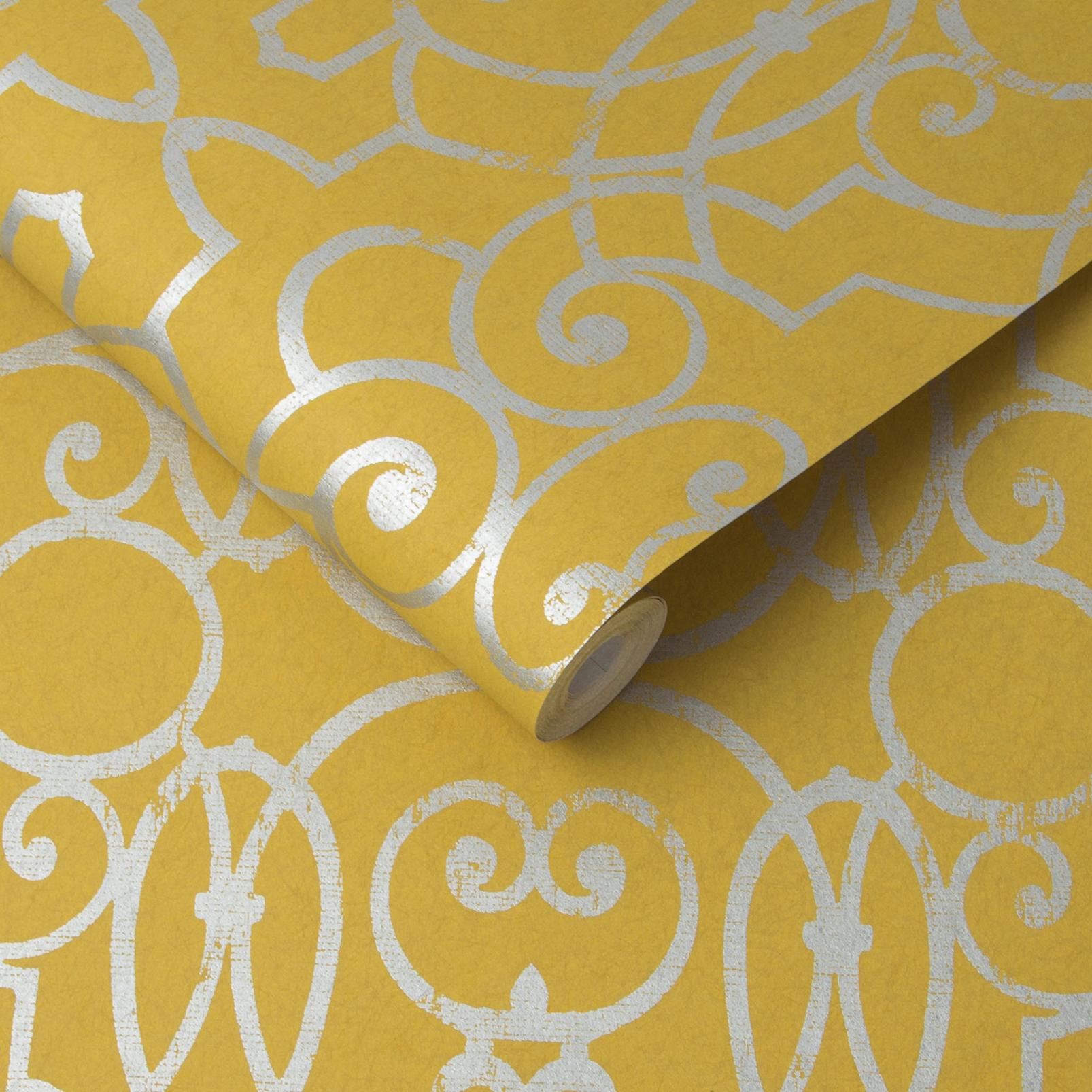 Shoji Saffron Wallpaper - 105234_ROLLSHOT_SHOJI SAFFRON_02.jpg