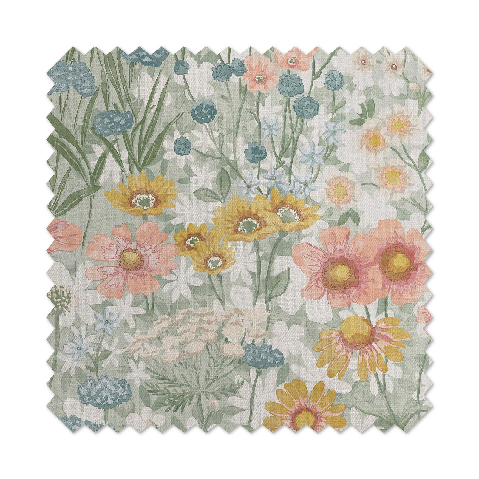 Wallflower Day Curtains close up image