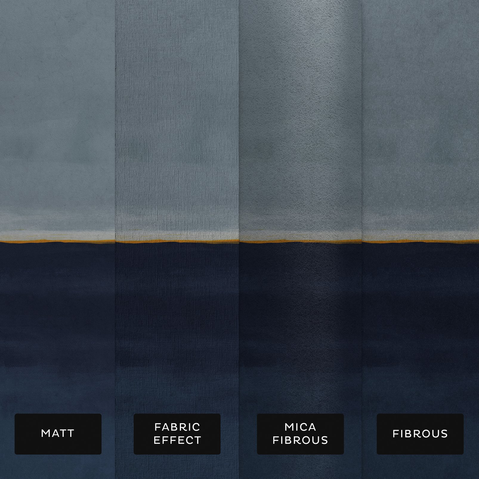 The Horizon Blue Bespoke Mural substrate information