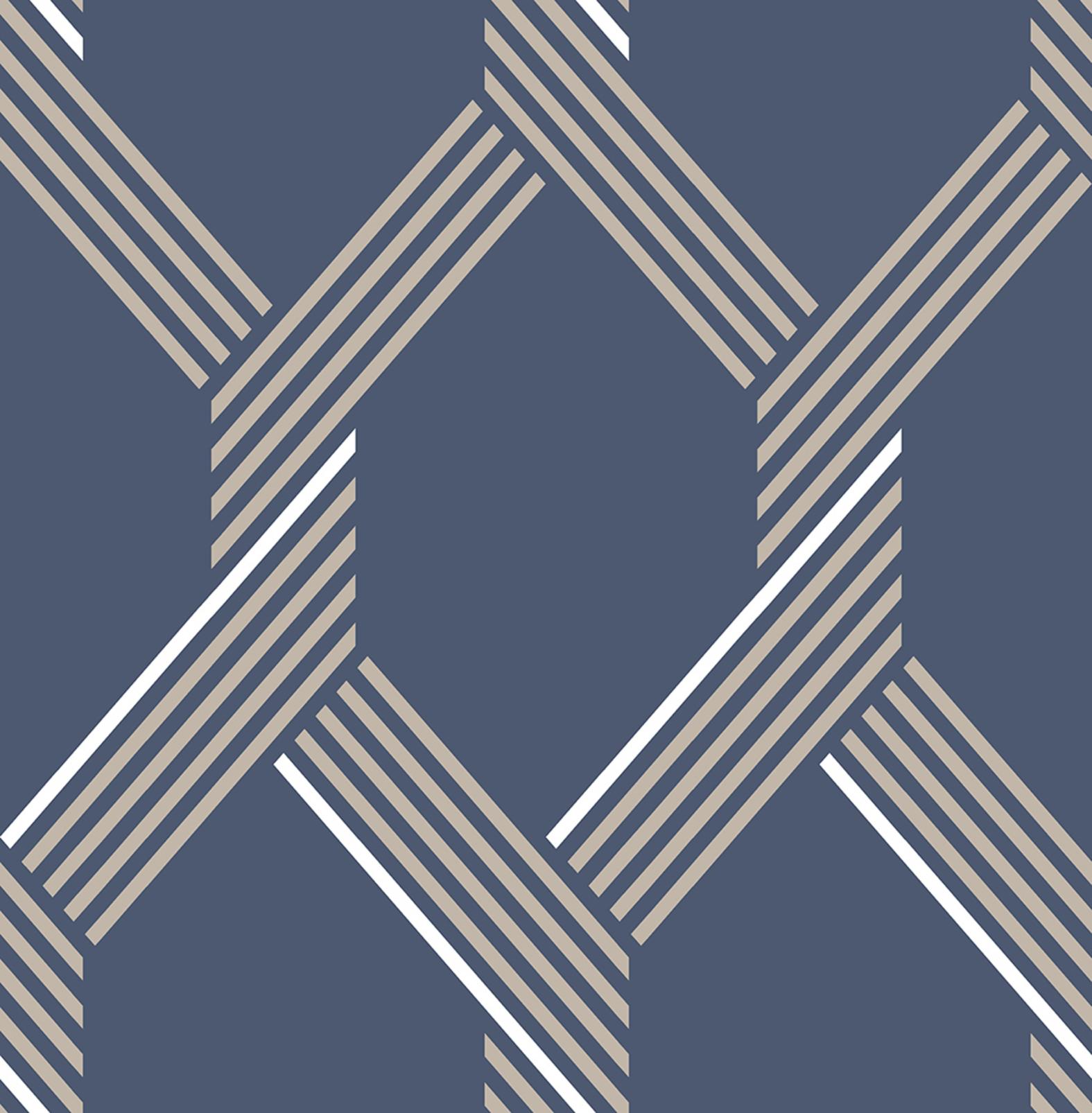 Vector Navy Gold Wallpaper - 105466_TILE_VECTOR NAVY GOLD_01.jpg