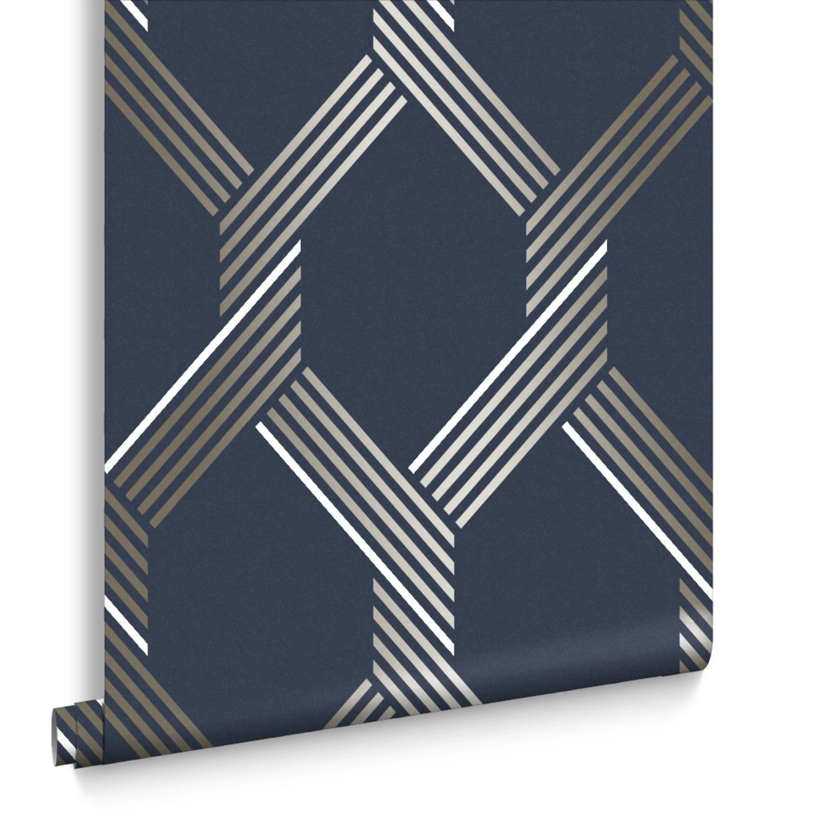 Vector Navy Gold Wallpaper - 105466_DIGITAL ROLL_VECTOR NAVY GOLD_01.jpg