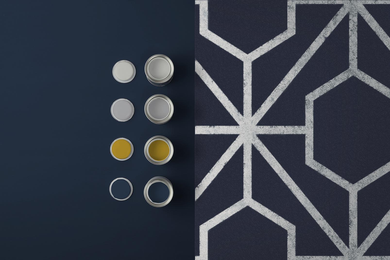 Rinku Navy & Silver Wallpaper - 112200_FLATLAY_RINKU NAVY & SILVER_01.jpg