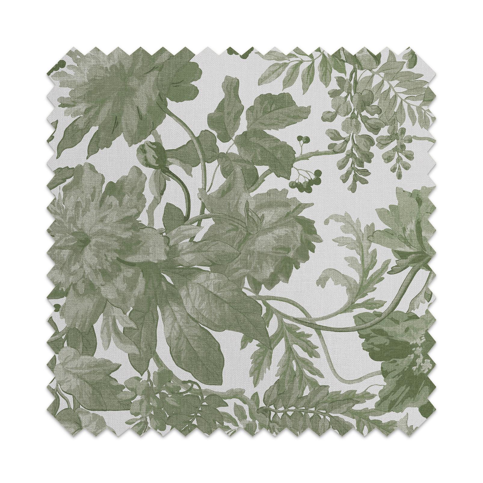 Enzia Sage Curtains close up image