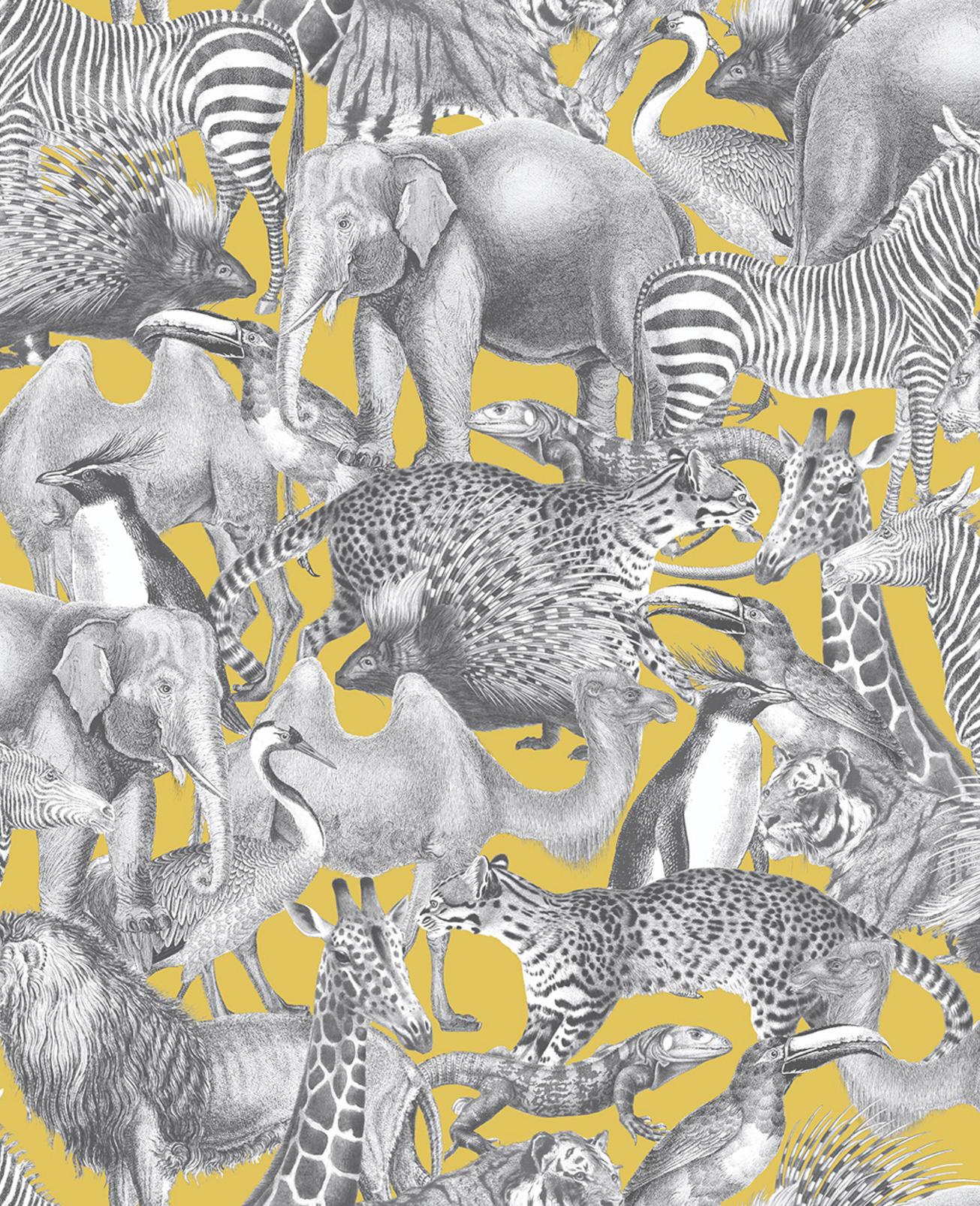 Kingdom Lion Wallpaper - 105476_TILE_KINGDOM LION_01.jpg