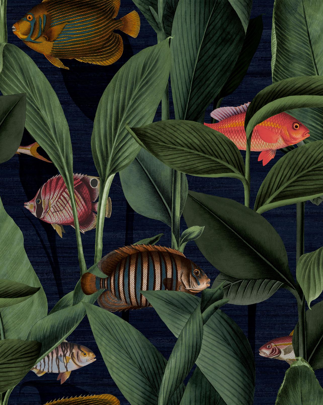 Aquarium Deep Sea Wallpaper - 113939_TILE_01.jpg