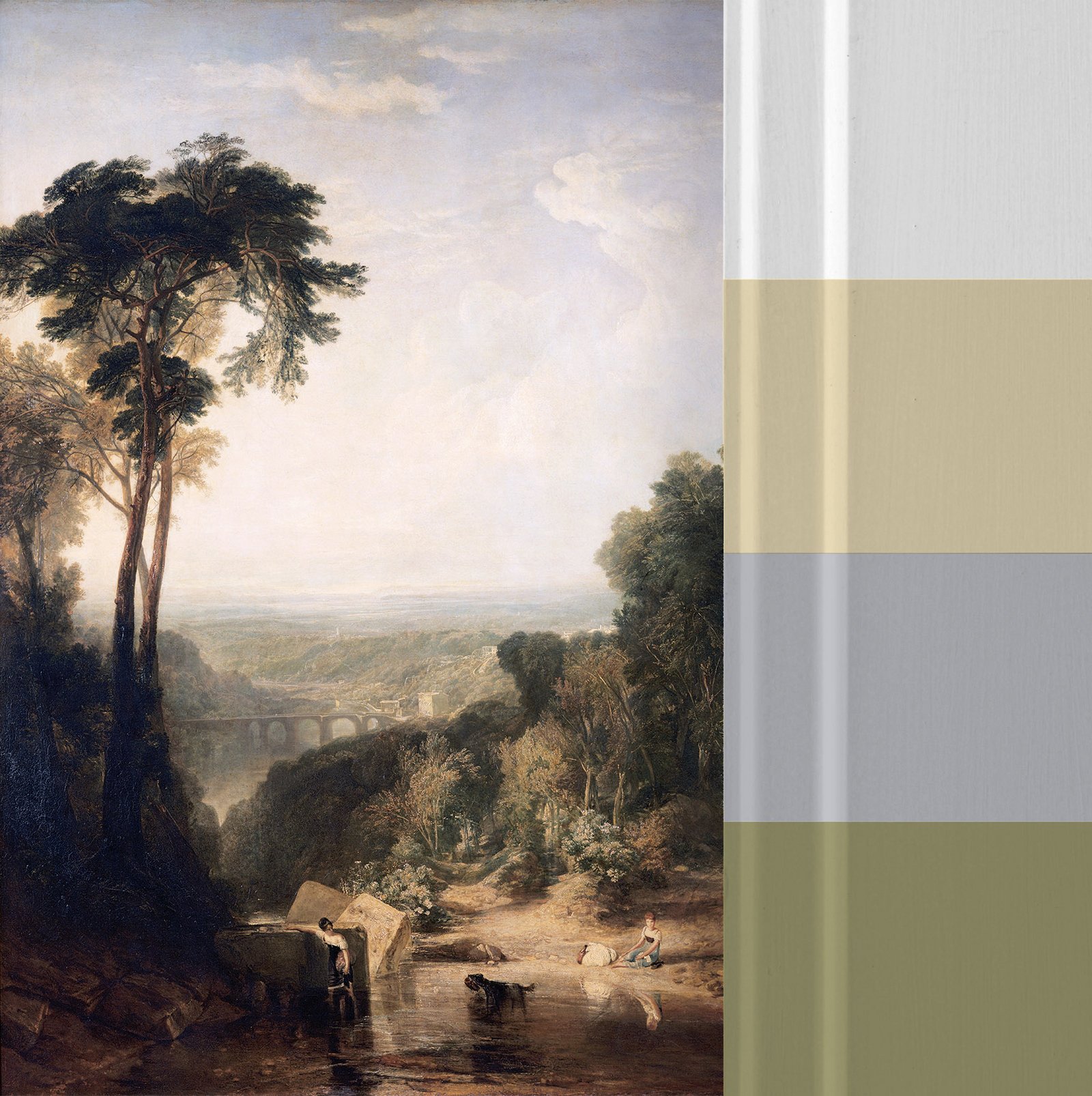 Turner Crossing the Brook exhibited Bespoke Mural - 119033_FLATLAY_01.jpg