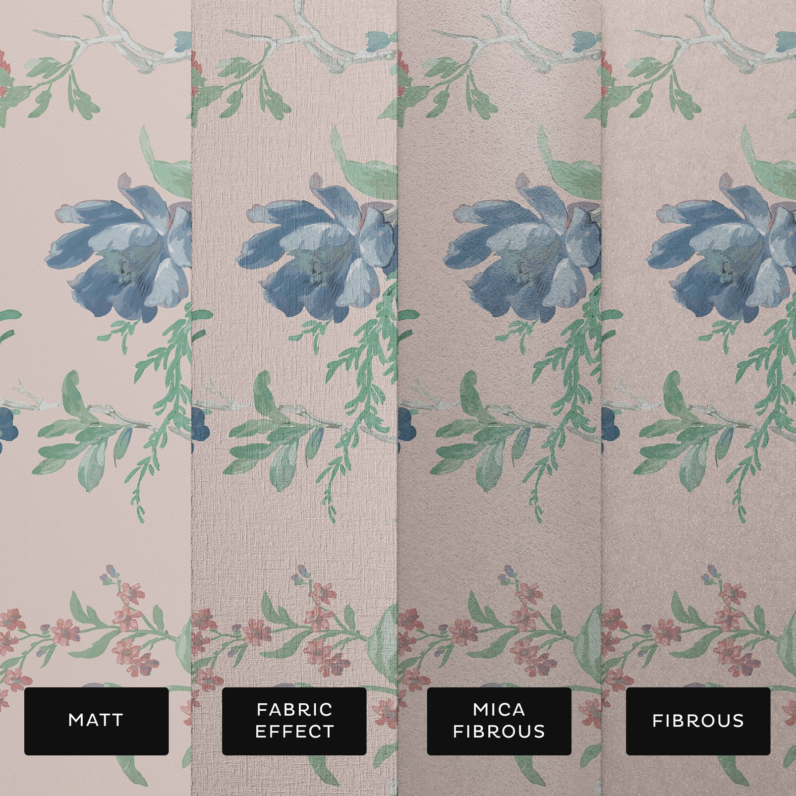 Venetian Floral Rose Bespoke Mural