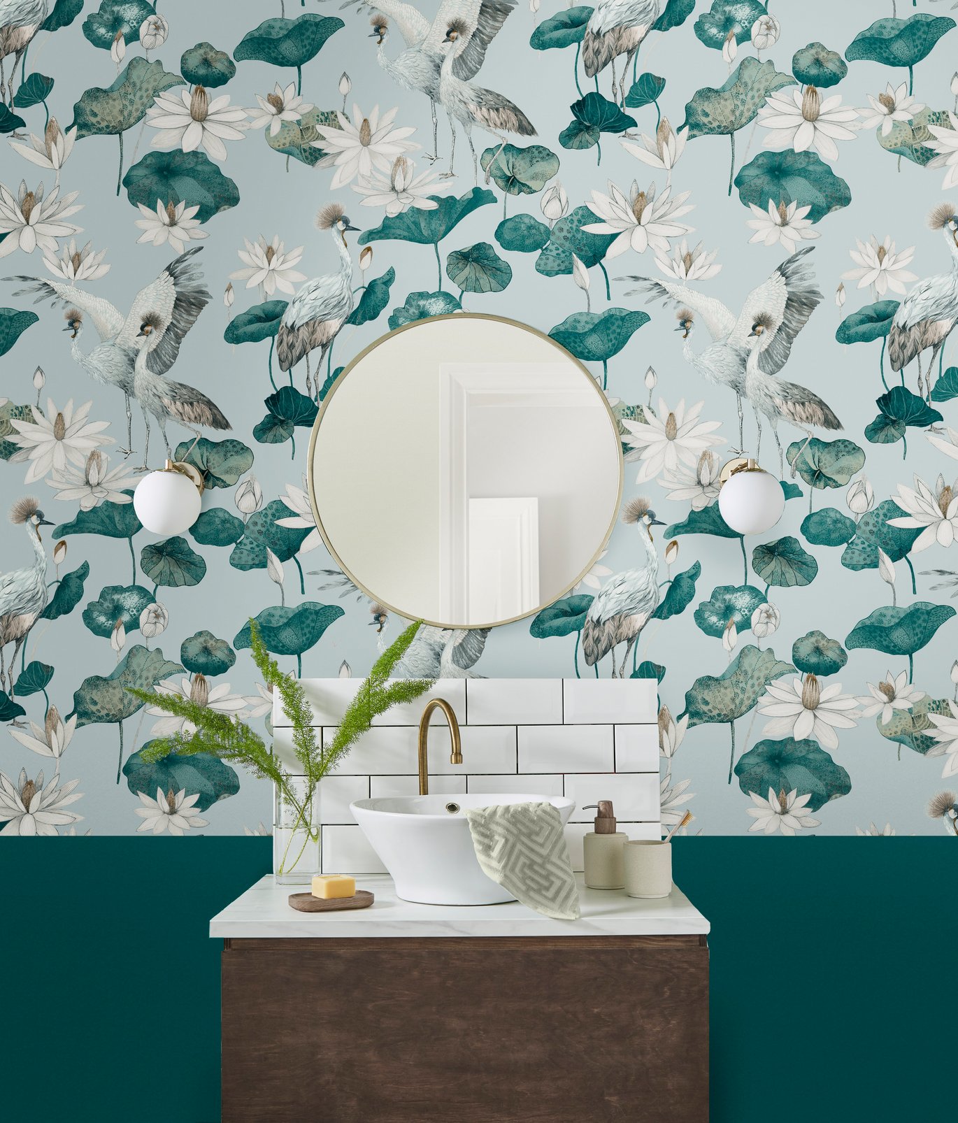 Teien Sea Green Wallpaper - 115054_ROOMSET_TEIEN SEA GREEN_01.jpg