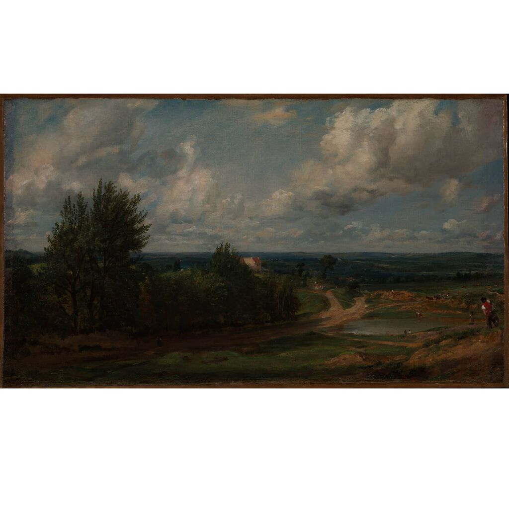 Constable Hampstead Heath Papier Peint Panoramique sur mesure