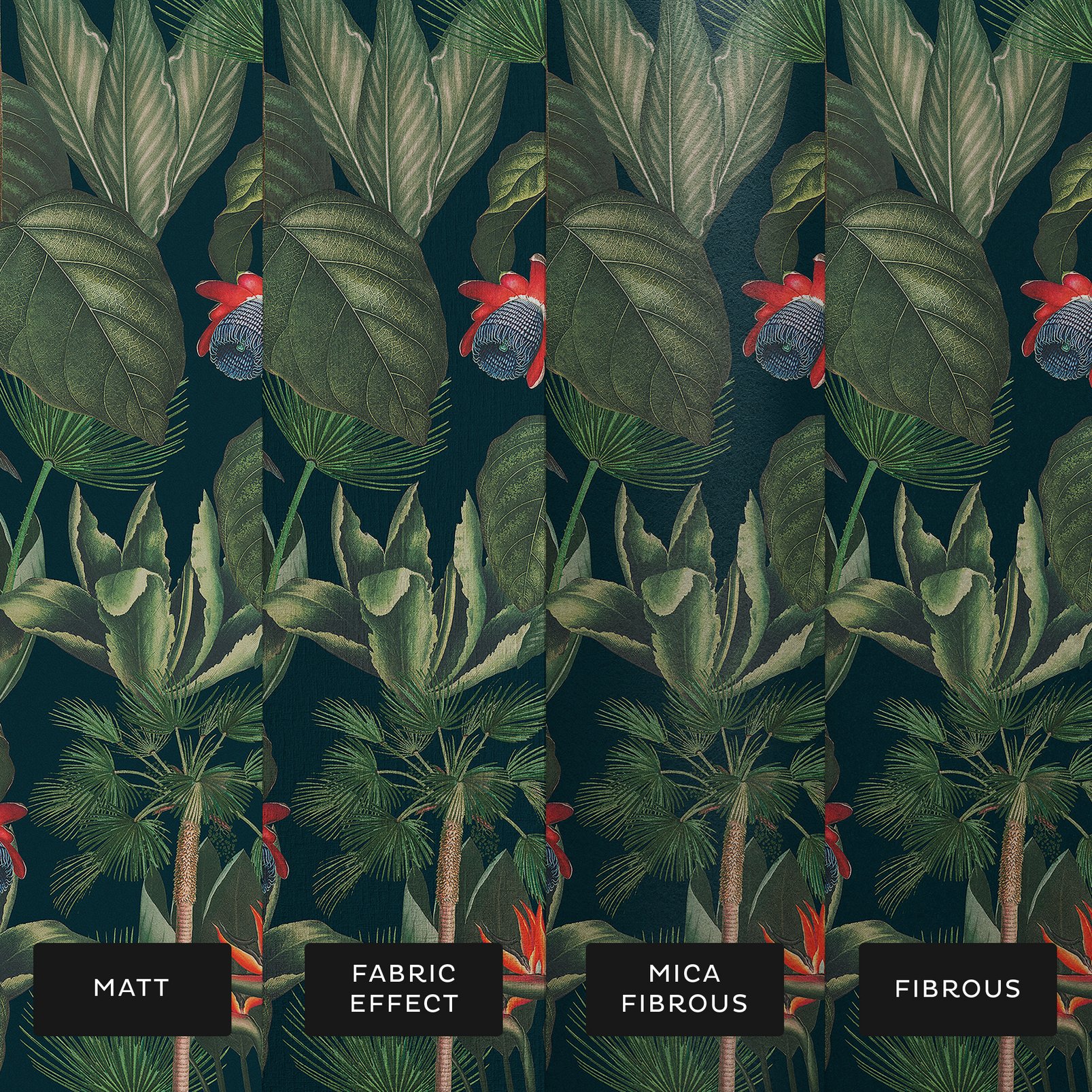 Botanique Jungle Dawn Bespoke Mural