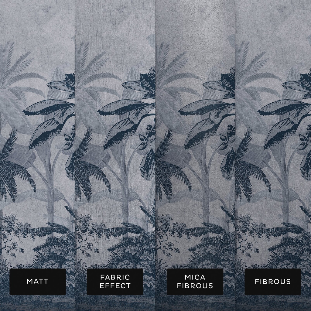 Vintage Jungle Navy Bespoke Mural - 117767_SUBSTRATE_01.jpg