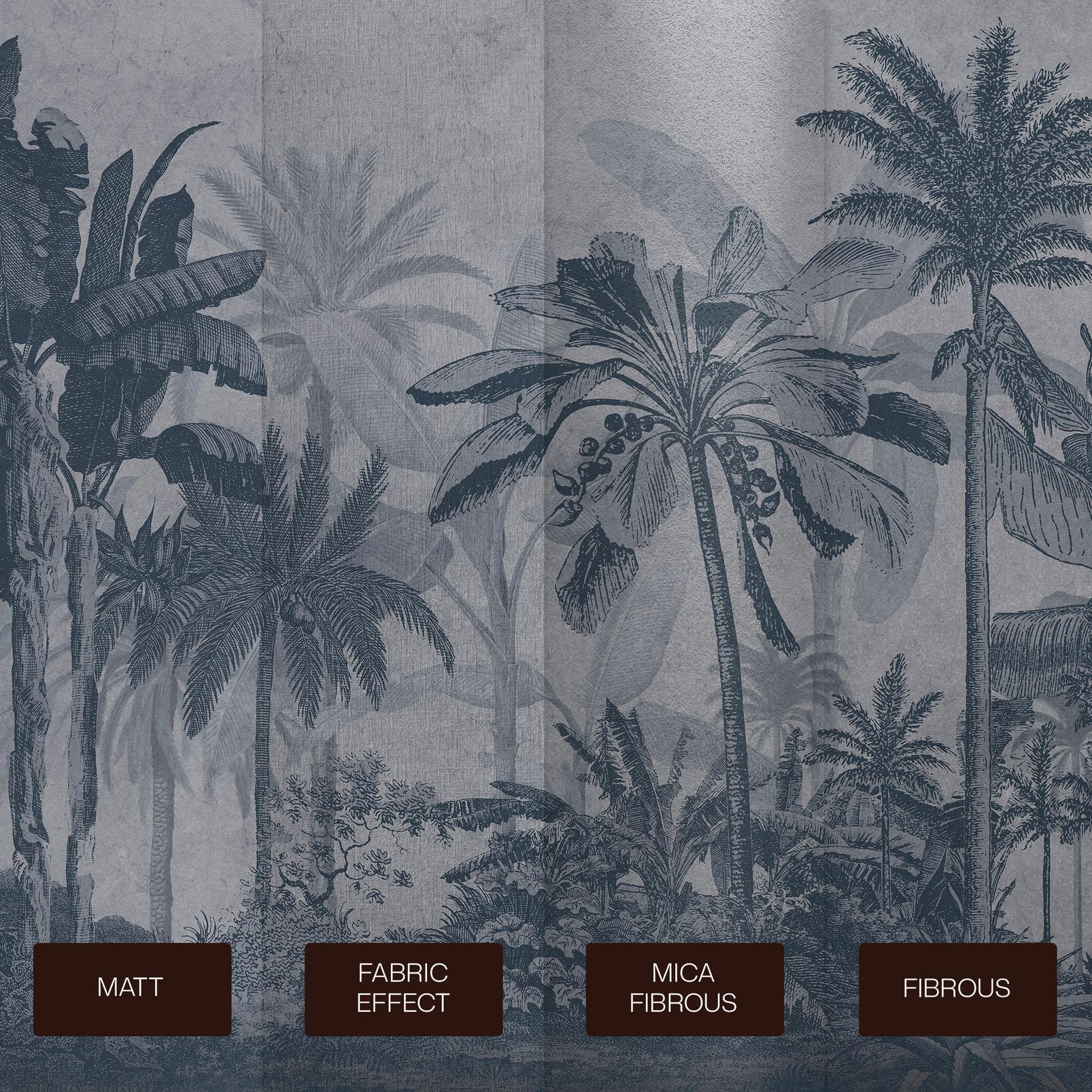 Vintage Jungle Navy Bespoke Mural - 117767_SUBSTRATE_01.jpg