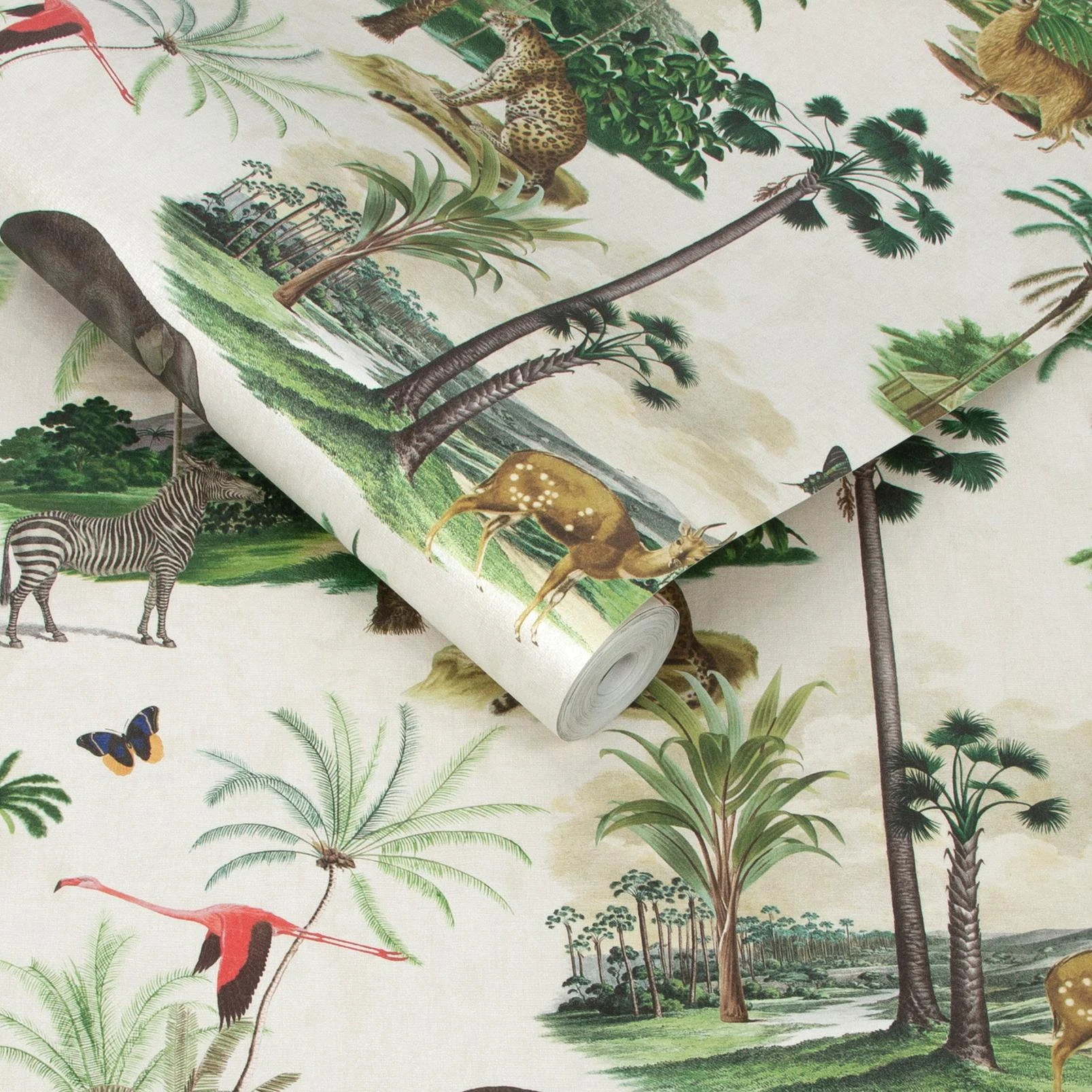 Tropique Zoo Wild Wallpaper - 107598_ROLLSHOT_TROPIQUE ZOO WILD_02.jpg