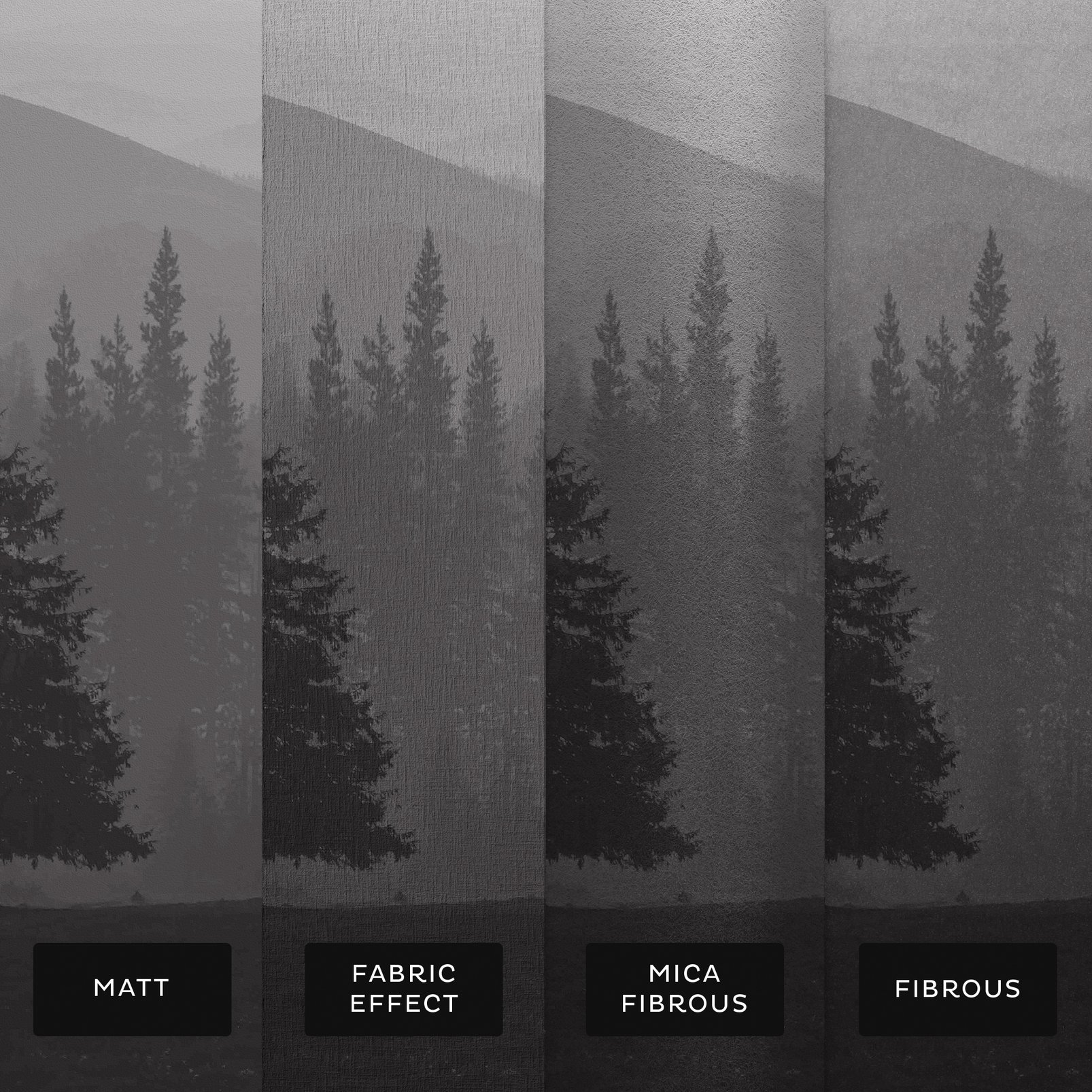 Misty Mountains Bespoke Mural