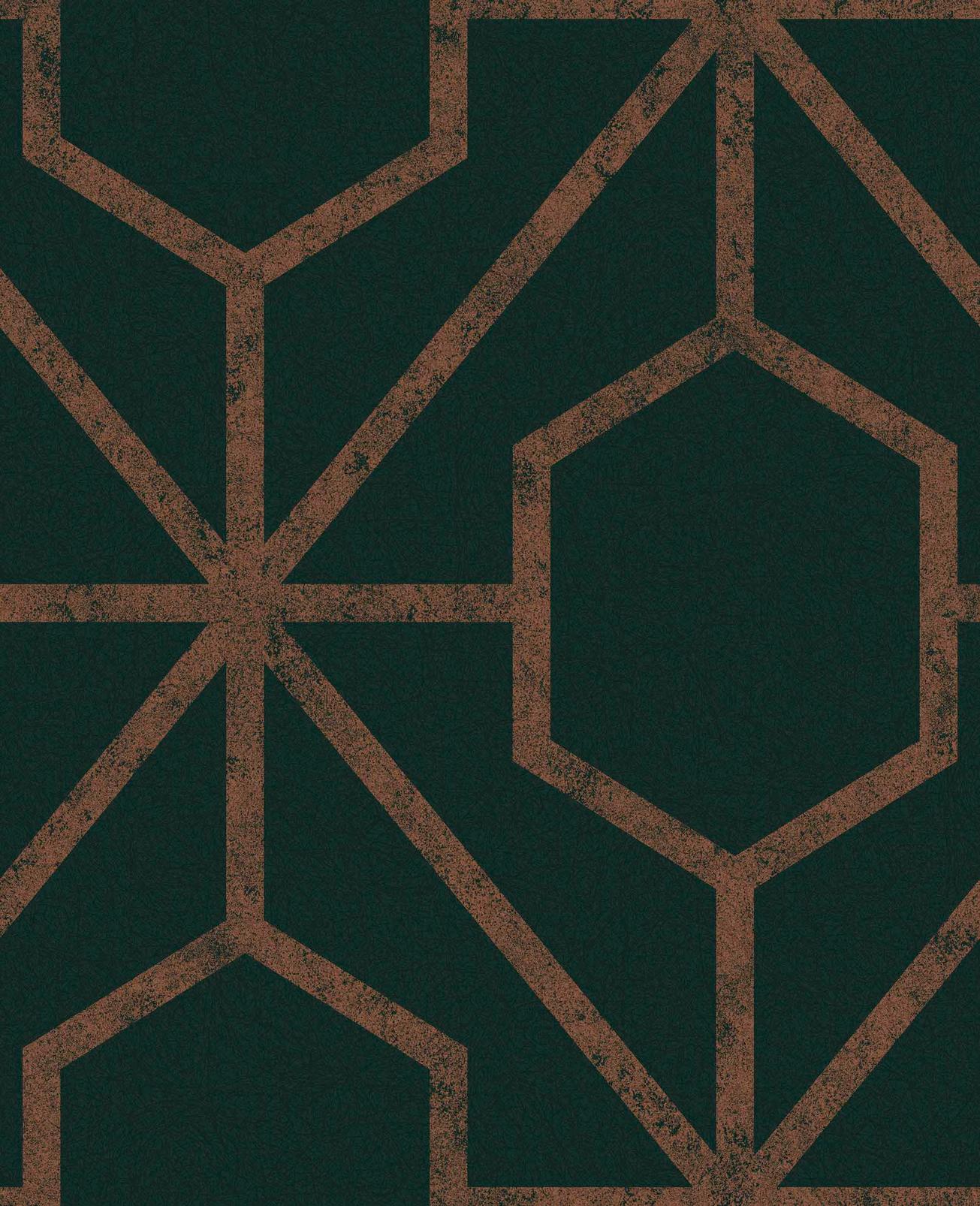 Rinku Green & Copper Wallpaper - 112198_TILE_RINKU GREEN AND COPPER_01.jpg