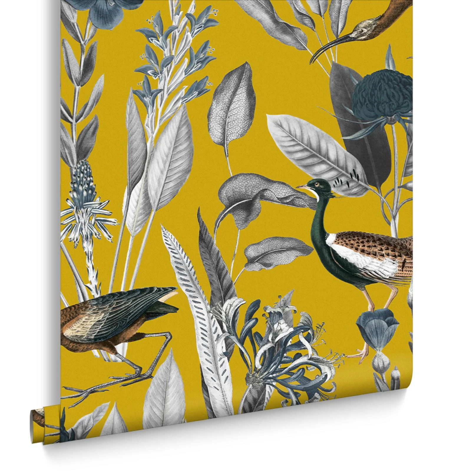 Glasshouse Mustard Wallpaper - 111720_DIGITAL ROLL_GLASSHOUSE MUSTARD_01.jpg