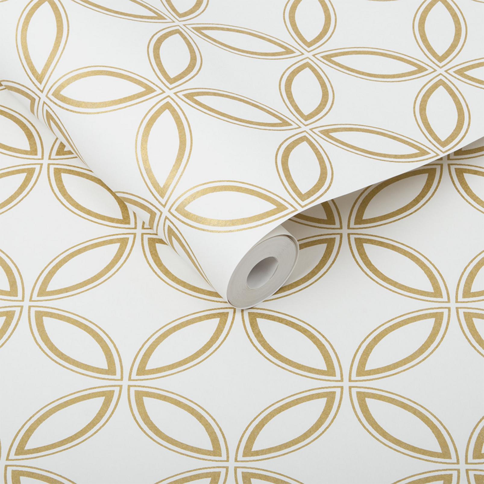Eternity White and Gold Wallpaper - 104065_ROLLSHOT_ETERNITY WHITEGOLD_02.jpg
