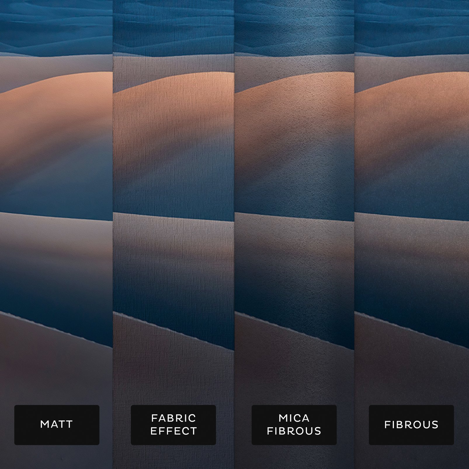 Ombre Dunes Bespoke Mural substrate information