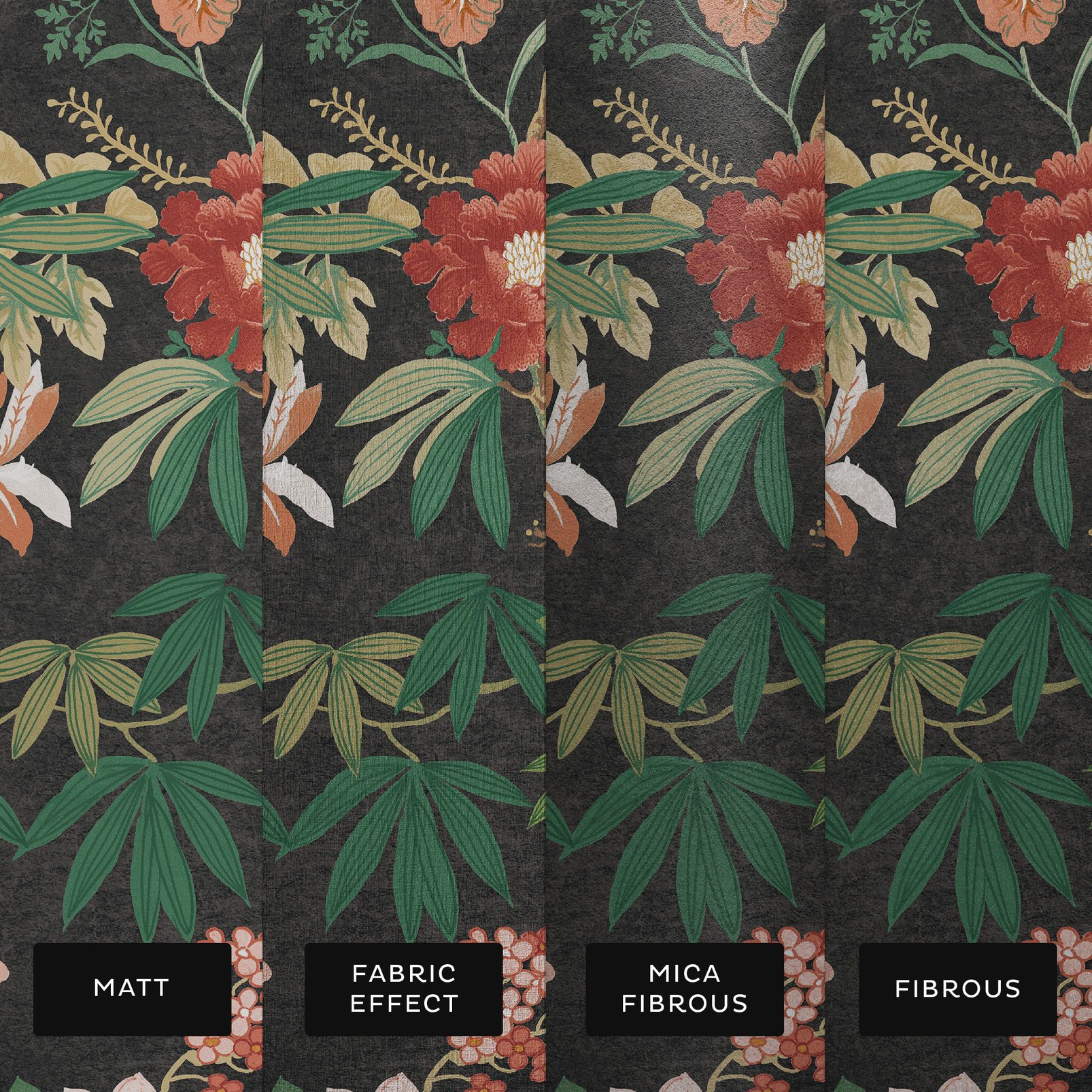 Kimono Noir Bespoke Mural