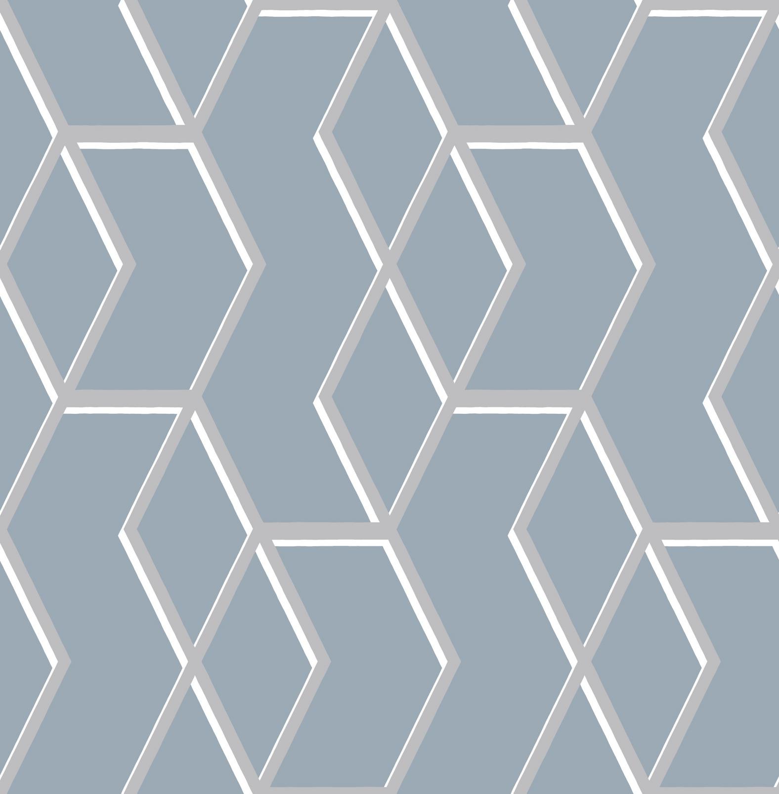 Archetype Blue & Silver Wallpaper - 104733_TILE_ARCHETYPE BLUE SILVER_01.jpg