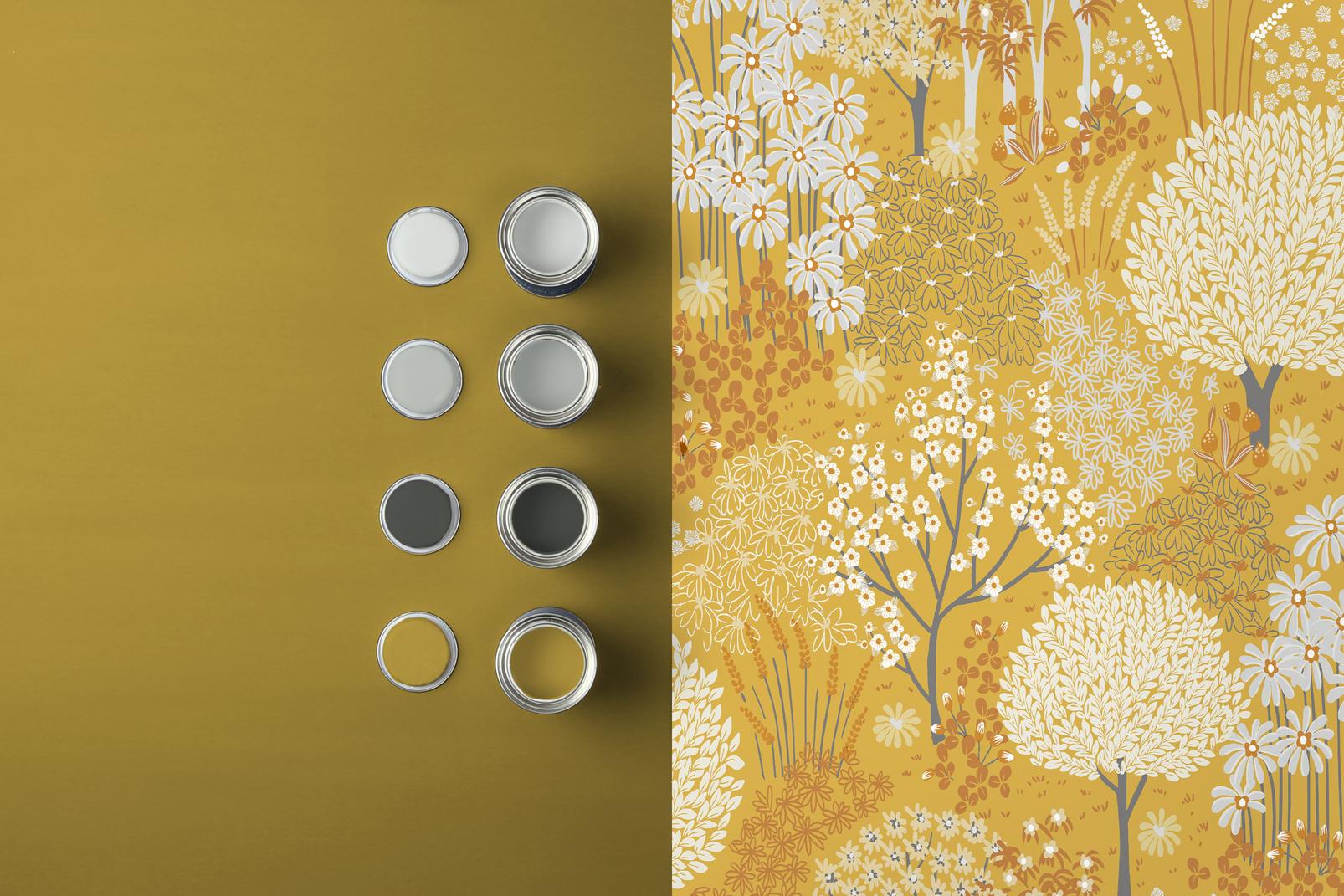 Fable Mustard Wallpaper - 115059_FLATLAY_FABLE MUSTARD_01.jpg