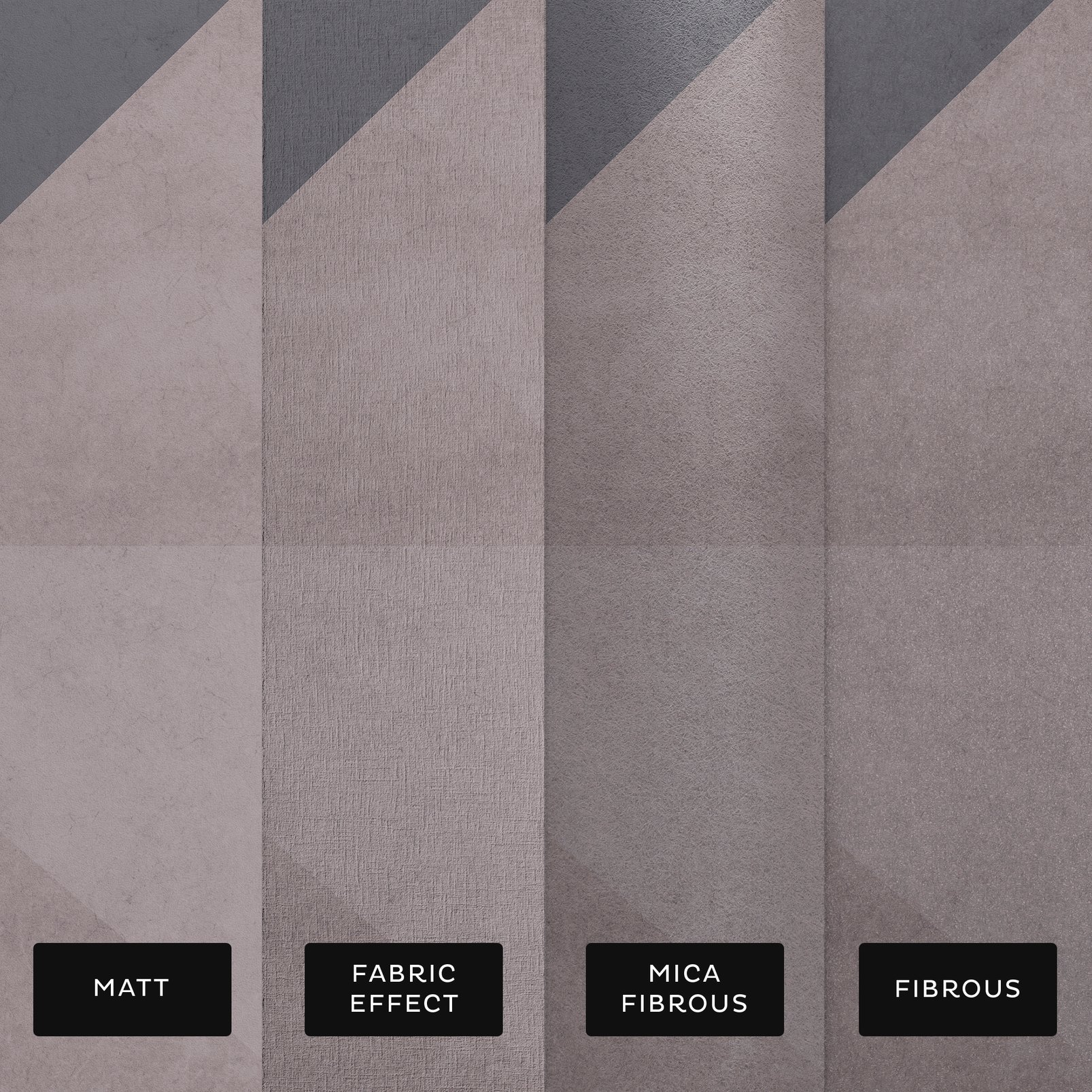 Abstract Geo Pink & Green Bespoke Mural