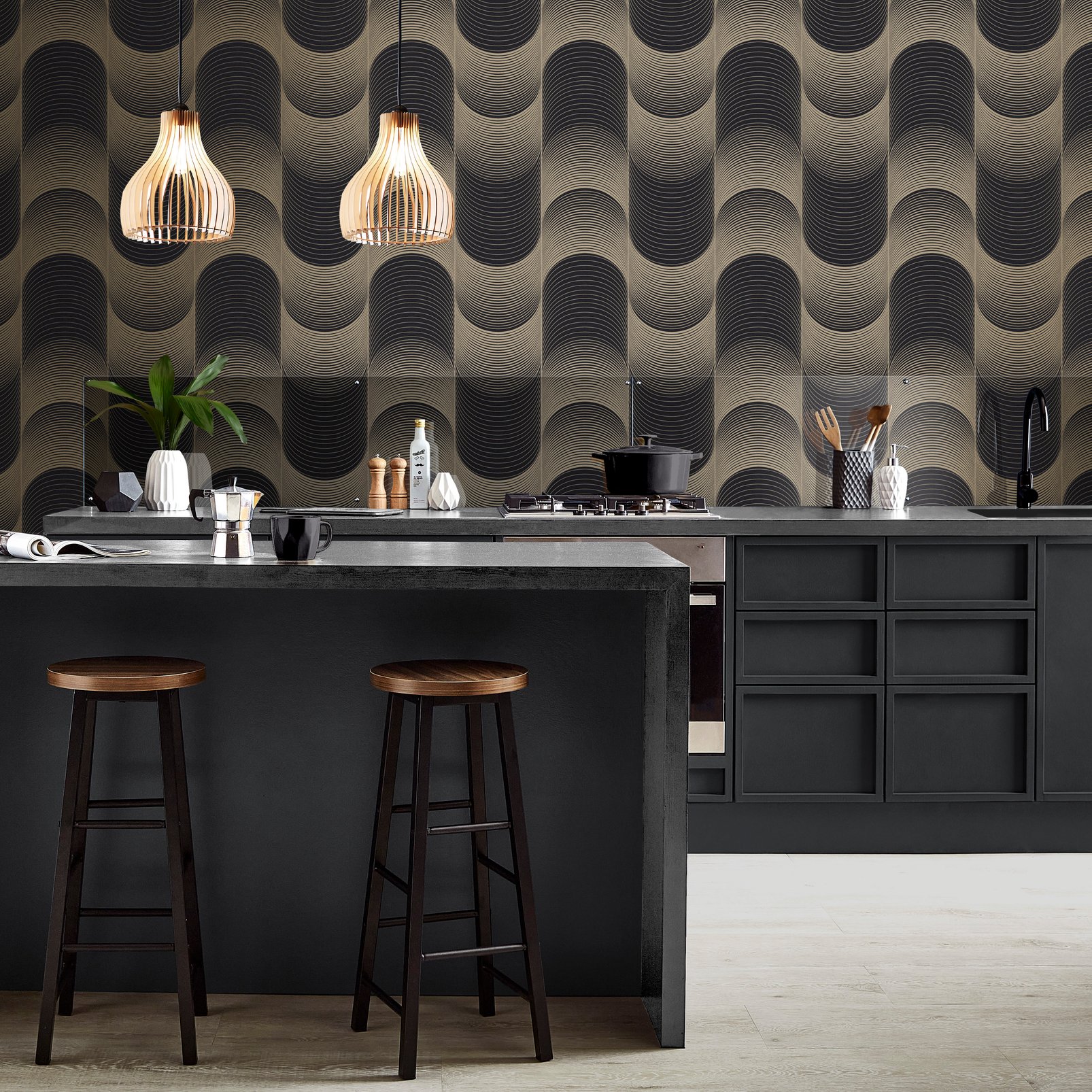 Eclipse Black & Gold Wallpaper - 115066_ROOMSET_ECLIPSE BLACK & GOLD_02.jpg