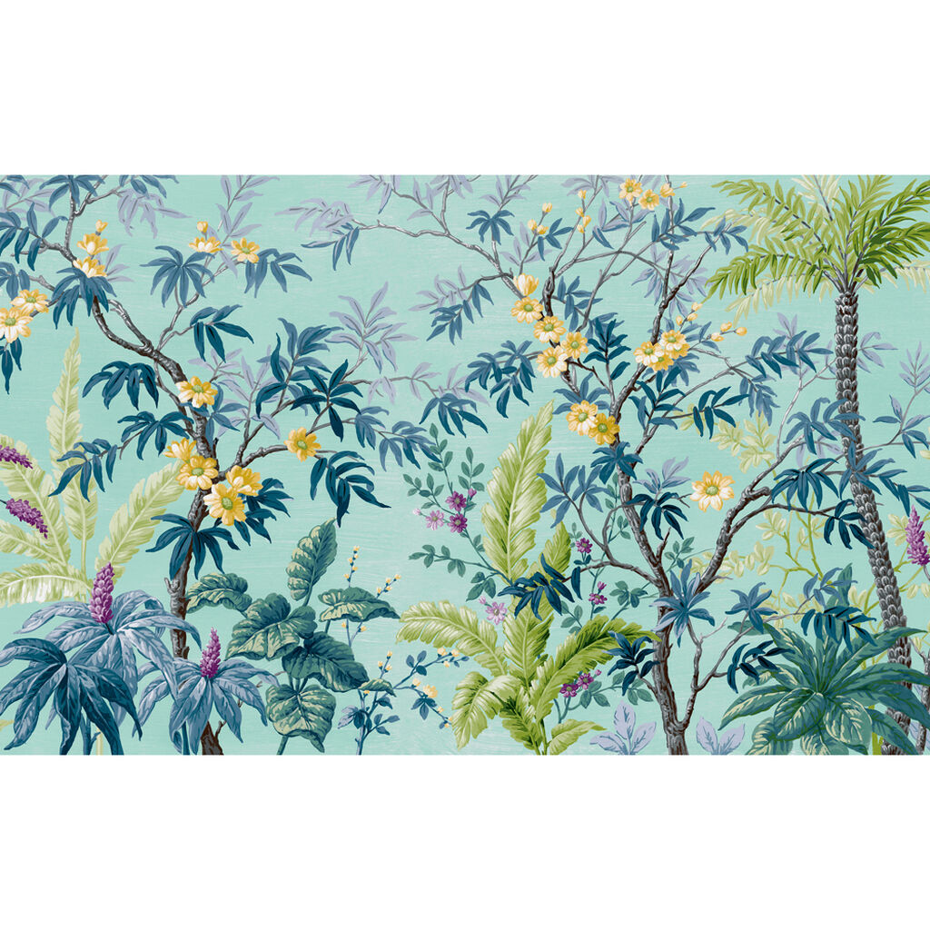Vintage Tropical Summer Bespoke Mural