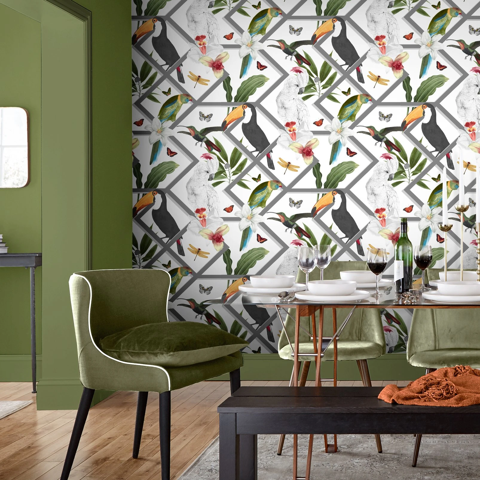 Perch White Wallpaper - 107603_ROOMSET_PERCH WHITE_01.jpg