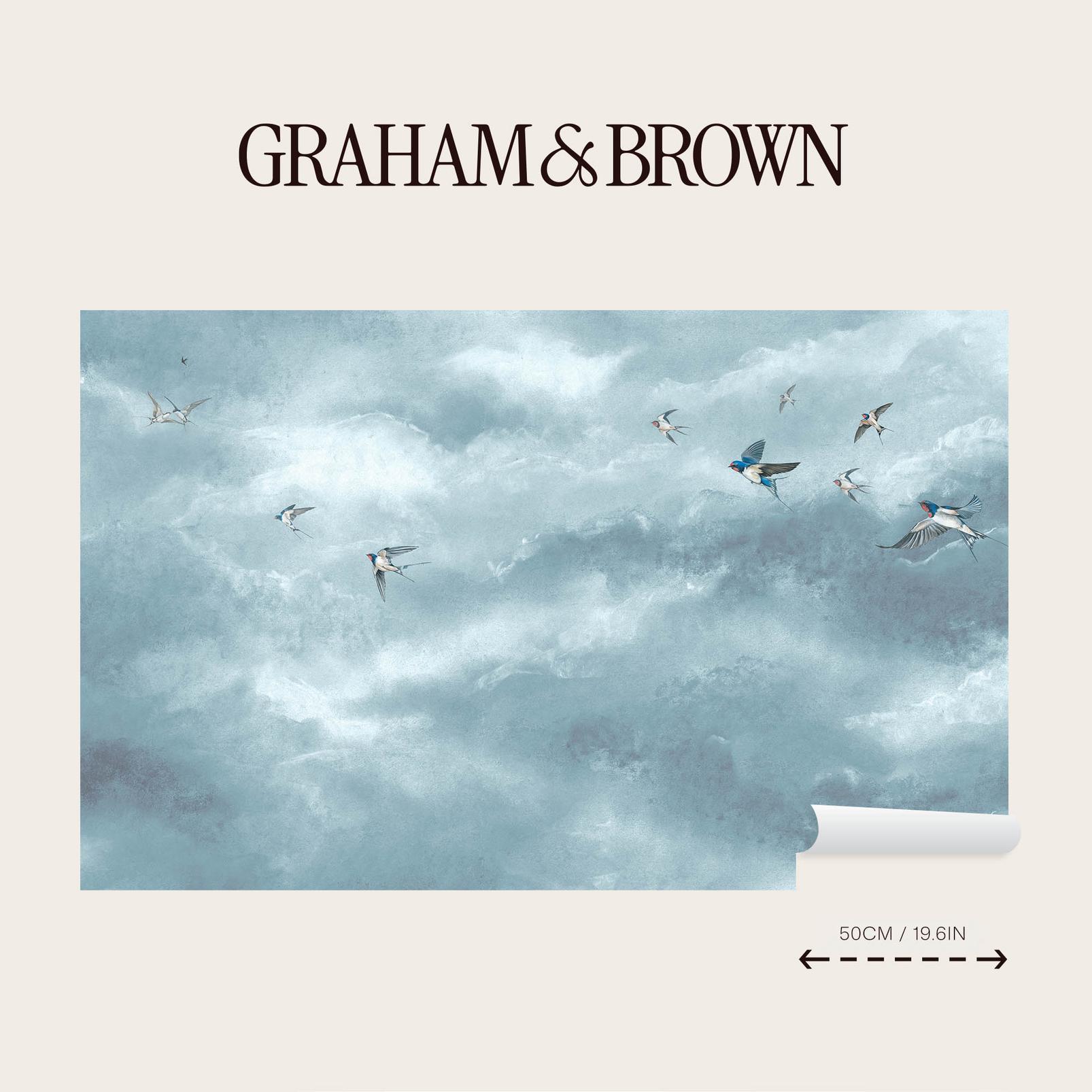 Flight of Swallows Daybreak Bespoke Mural - 117755_STRIP_01.jpg