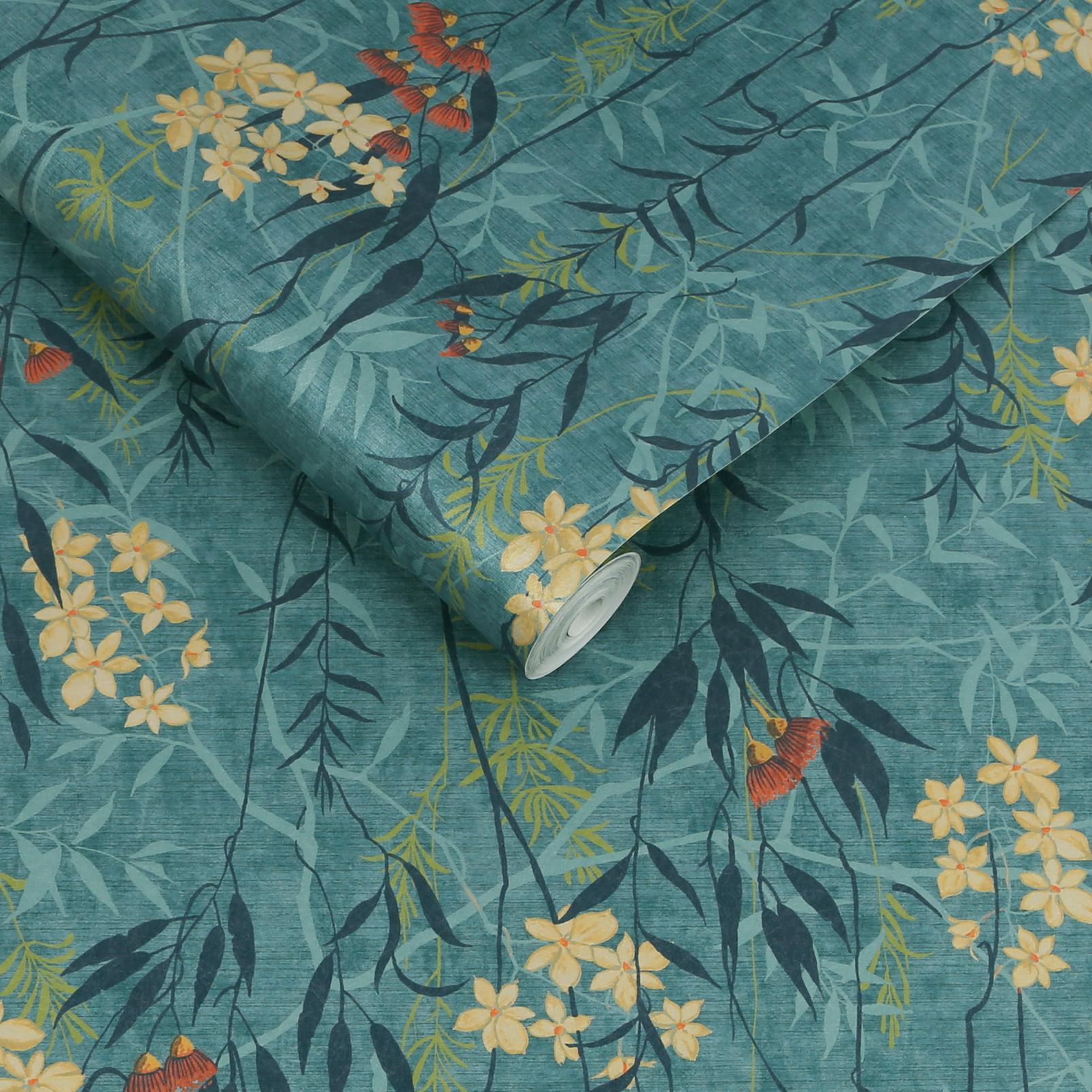 Obassia Silk Teal Wallpaper - 120612_ROLLSHOT_OBASSIA SILK TEAL_02.jpg